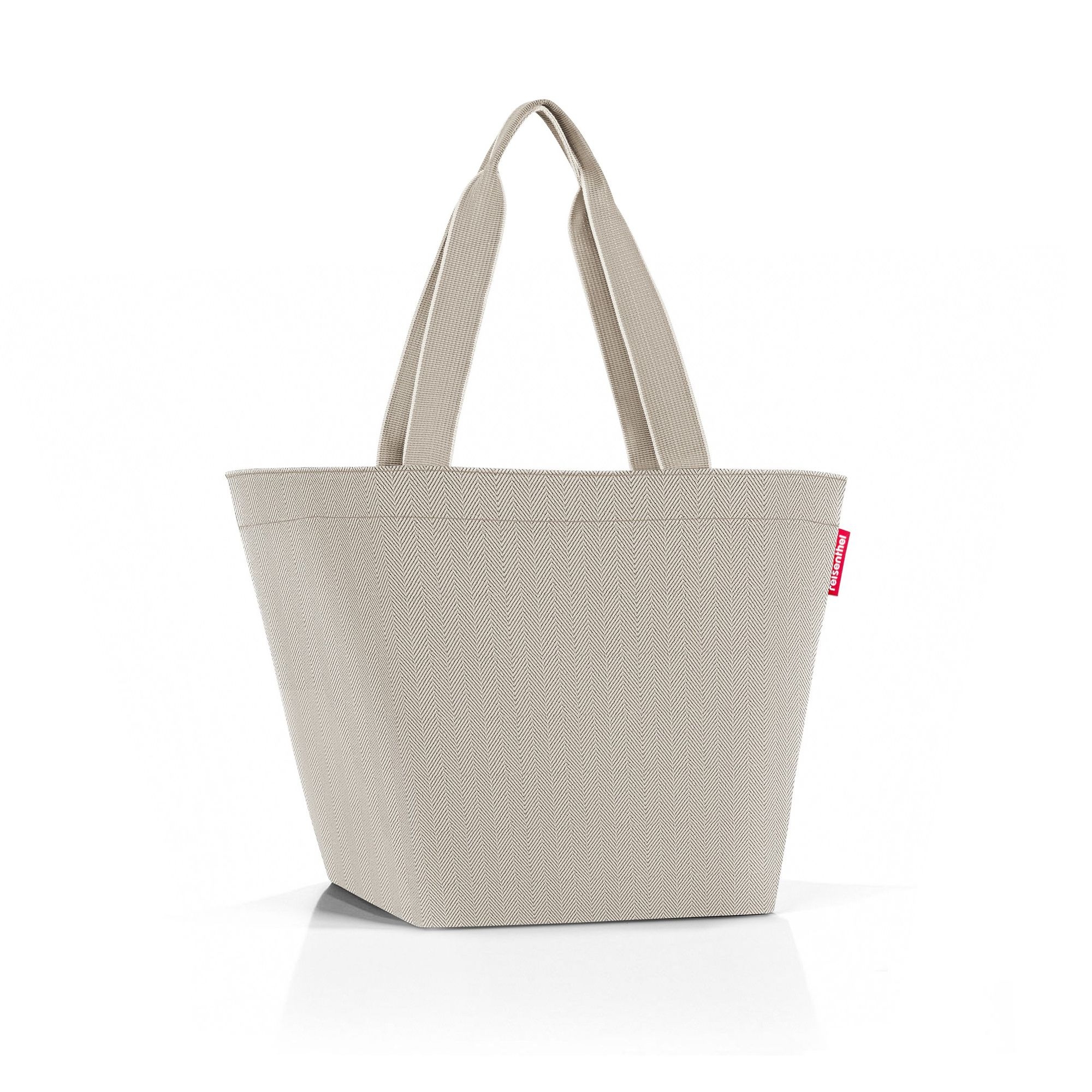reisenthel - shopper M - herringbone sand