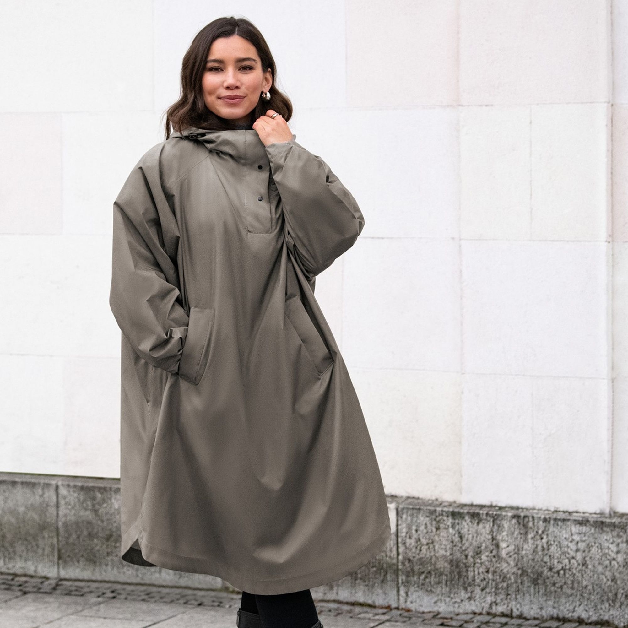 reisenthel - mini maxi raincoat - dark taupe
