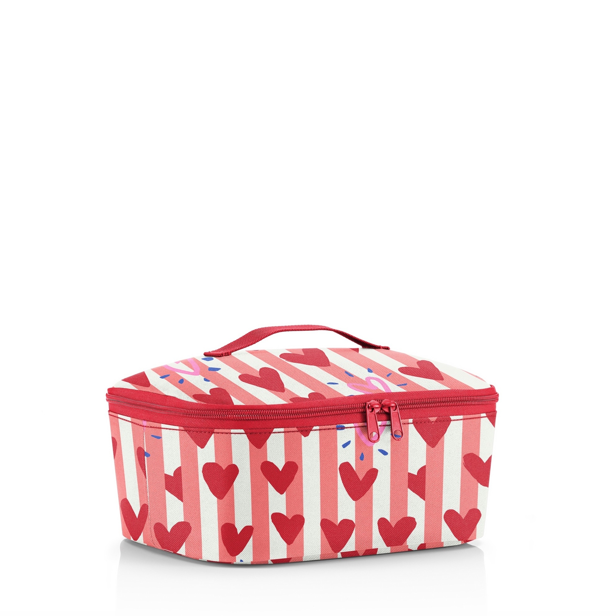 reisenthel - coolerbag M pocket - hearts & strips