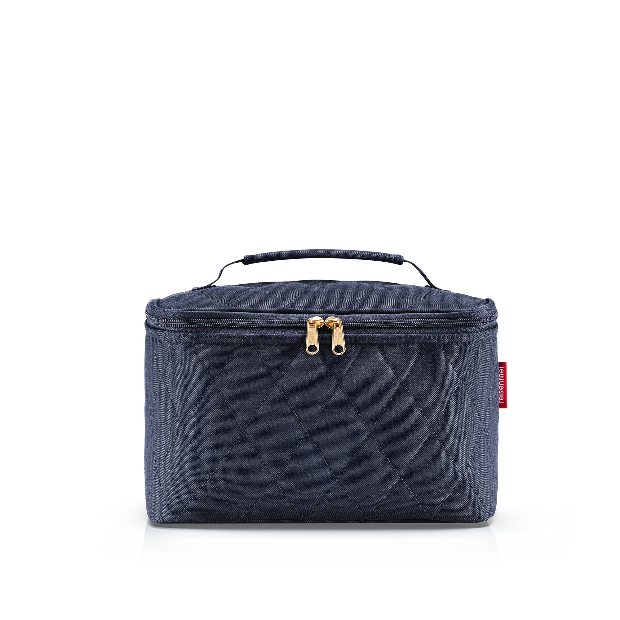 reisenthel - cosmetic case - rhombus midnight gold