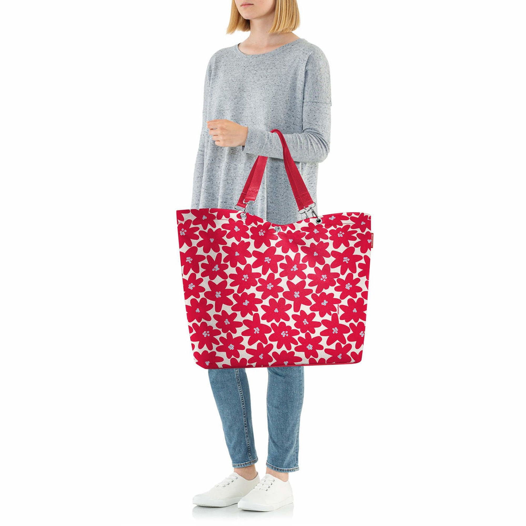 reisenthel - shopper XL - daisy red