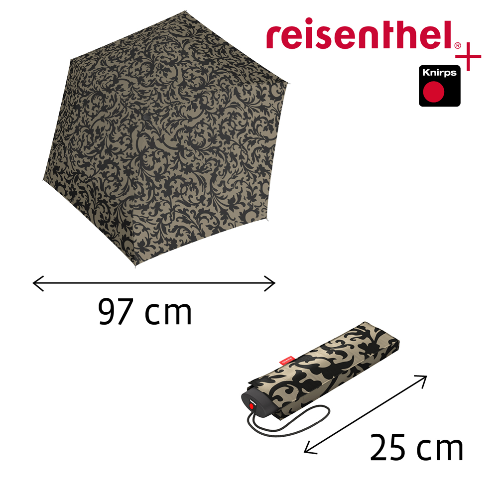 reisenthel - umbrella pocket mini - baroque taupe