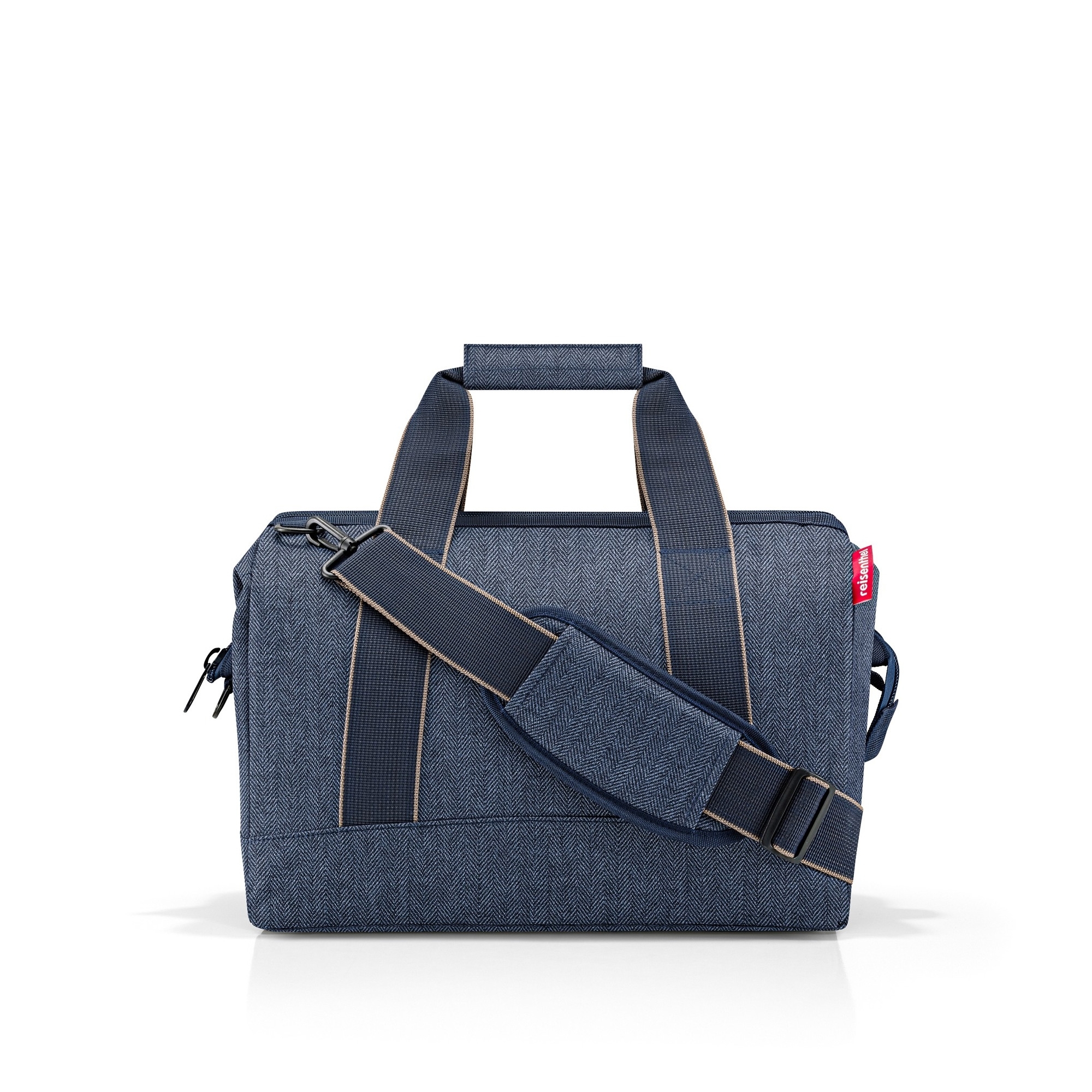 reisenthel - allrounder M - herringbone dark blue