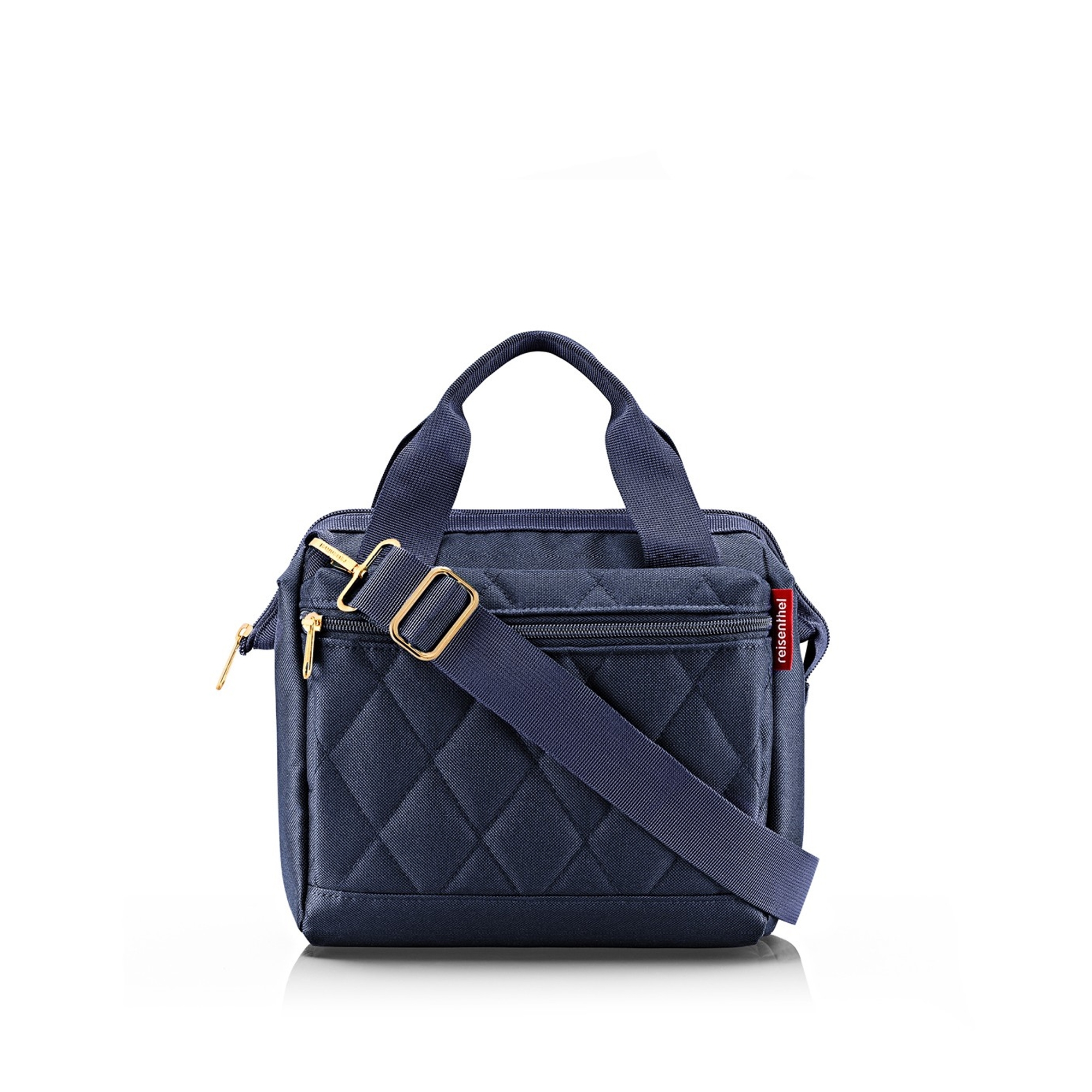 reisenthel - allrounder cross - rhombus midnight gold