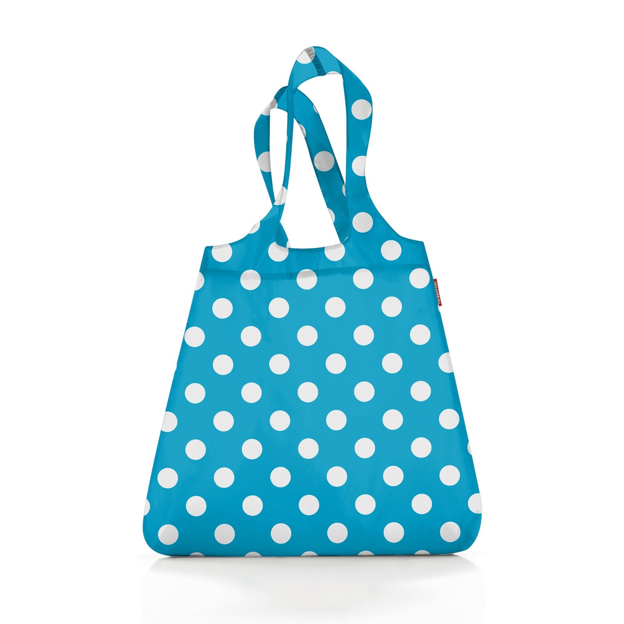 reisenthel - mini maxi shopper - dots white light blue