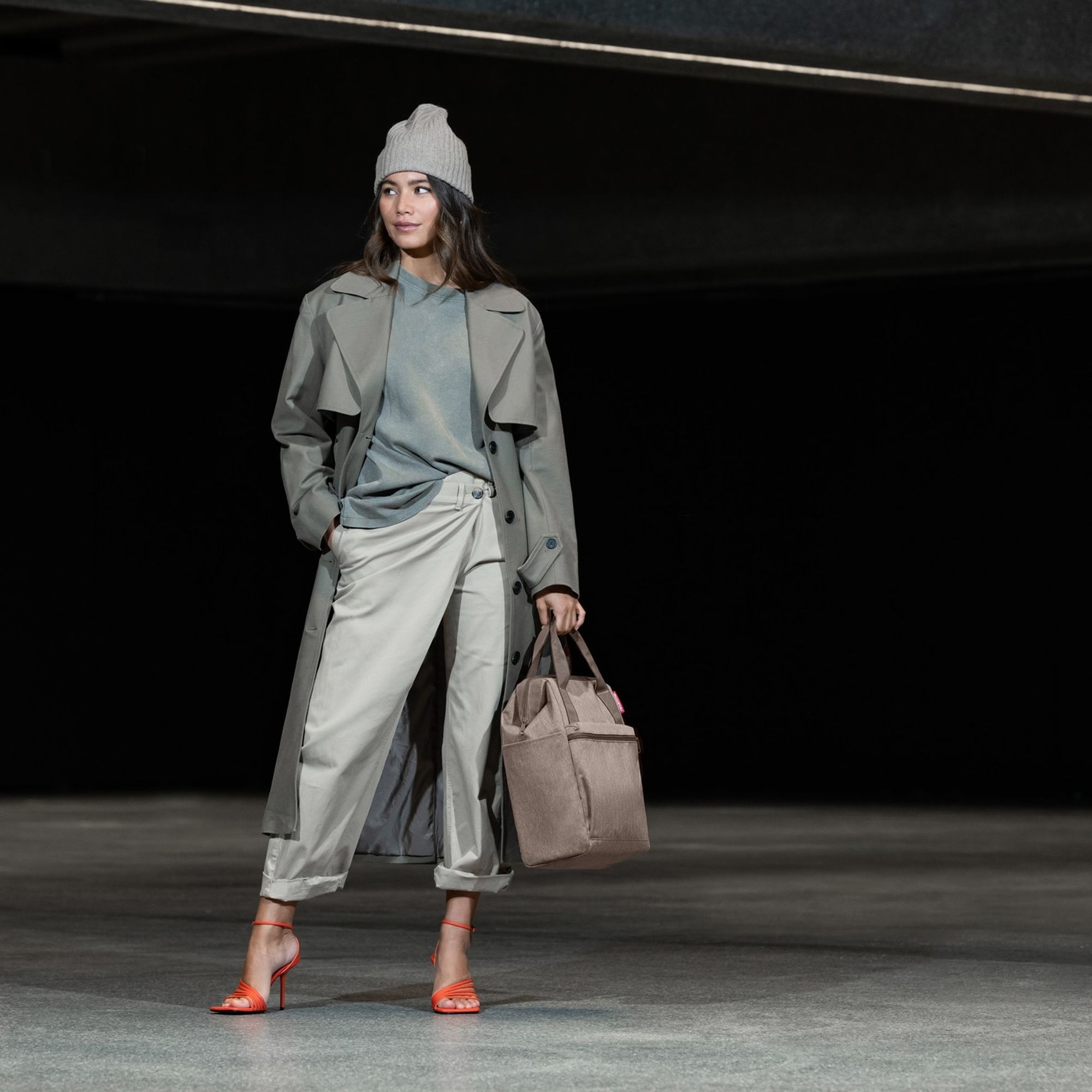 reisenthel - allrounder R - herringbone mokka