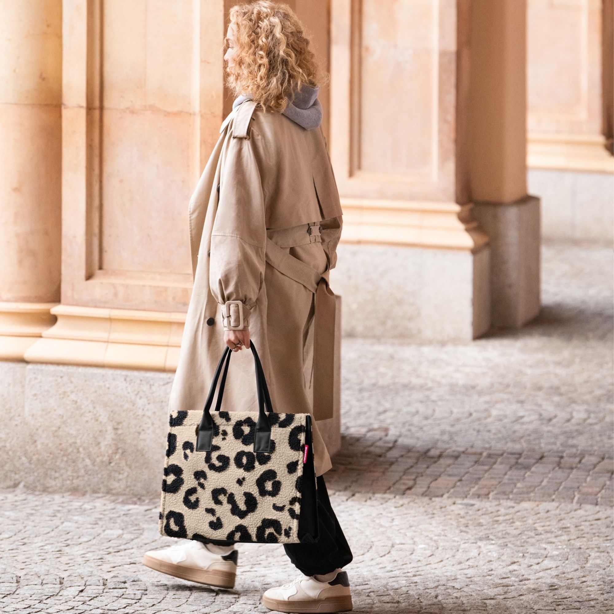 reisenthel - daily shopper - teddy leo cream