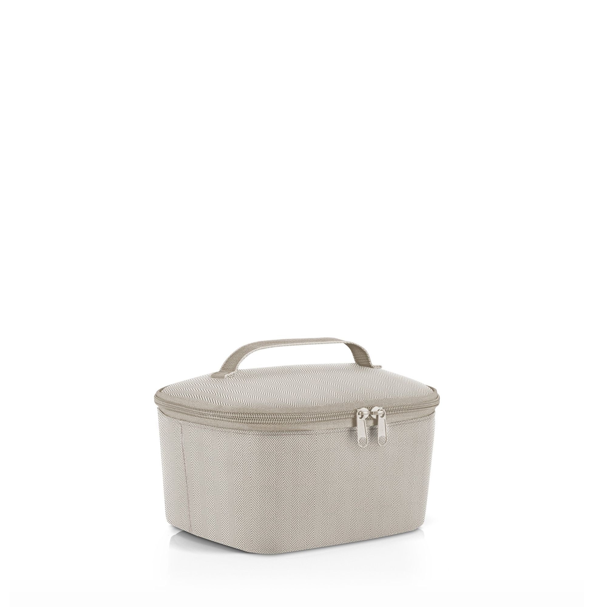 reisenthel - coolerbag S pocket - herringbone sand