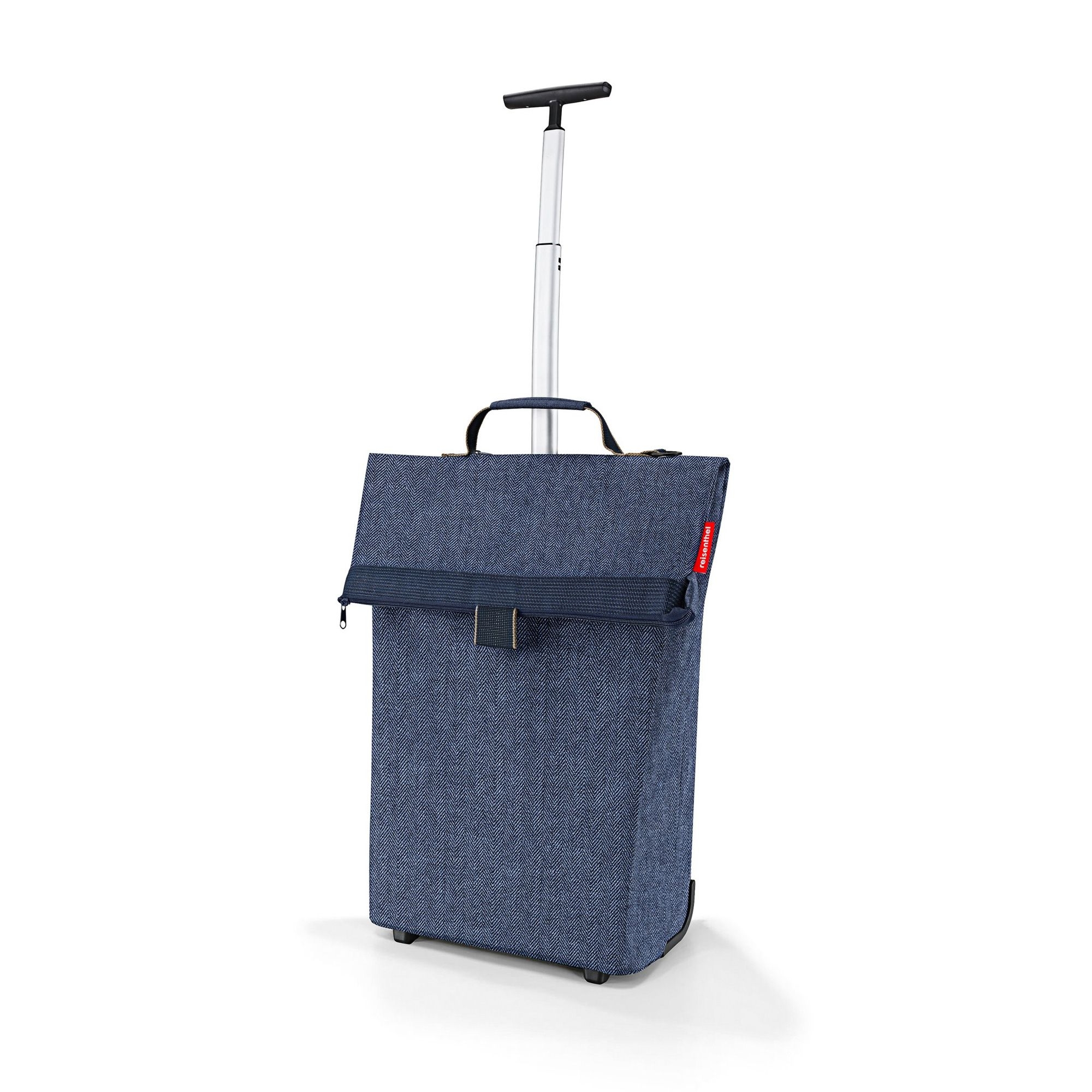reisenthel - trolley M - herringbone dark blue
