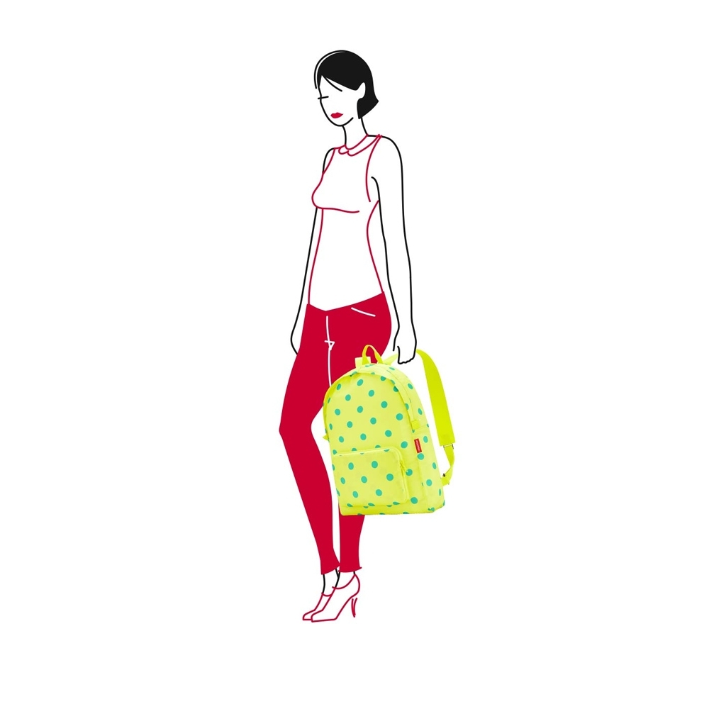 reisenthel - mini maxi rucksack - lemon dots