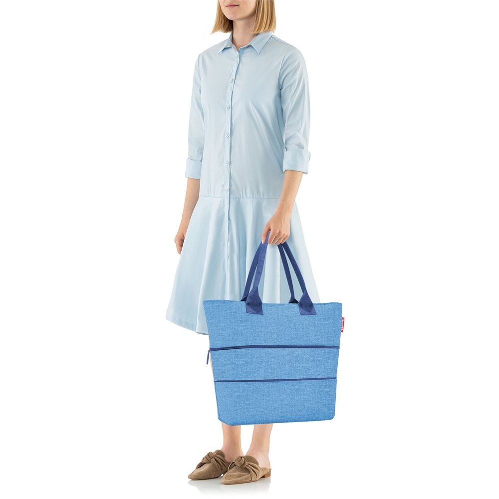 reisenthel - shopper e1 - twist azure