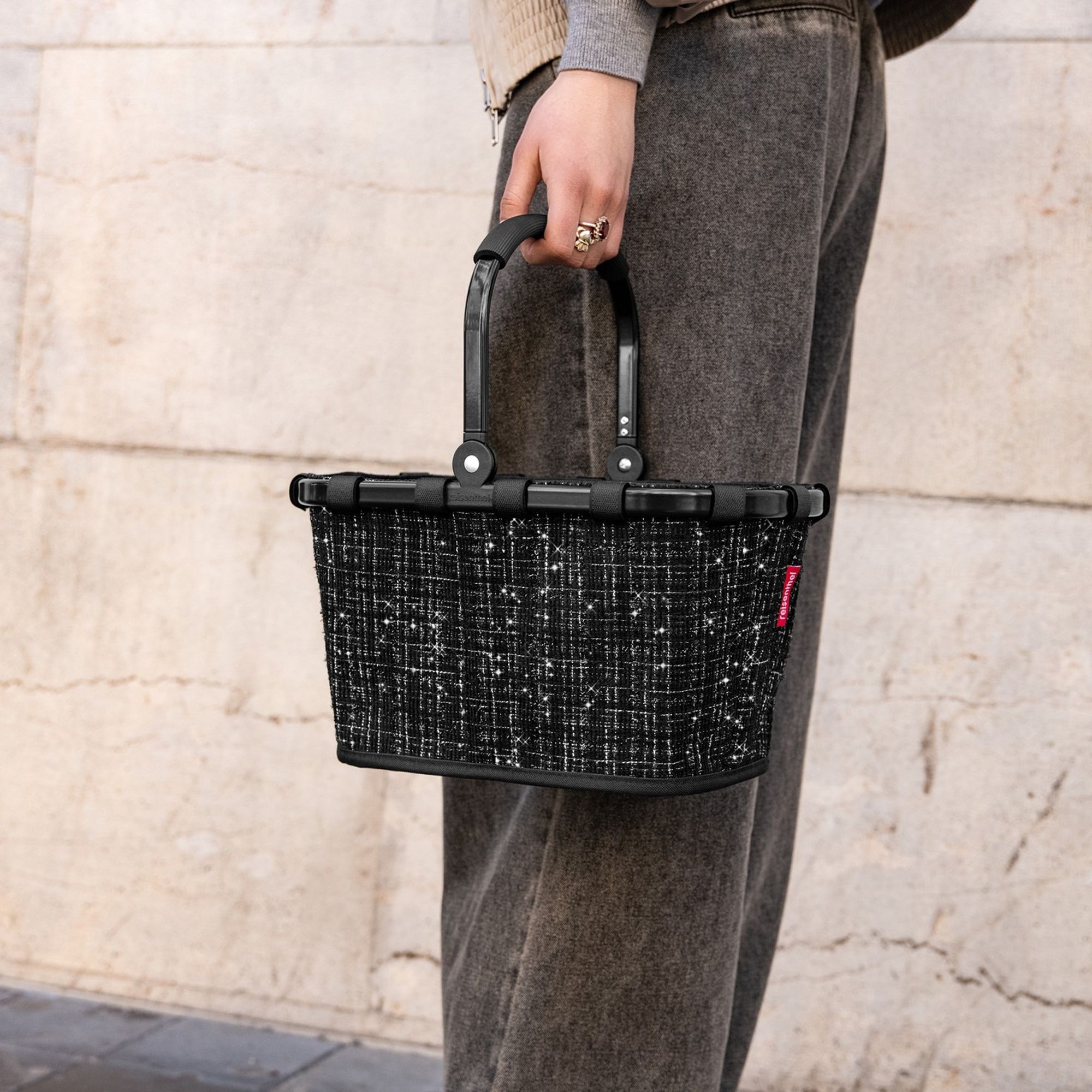 reisenthel - carrybag XS - bouclé black