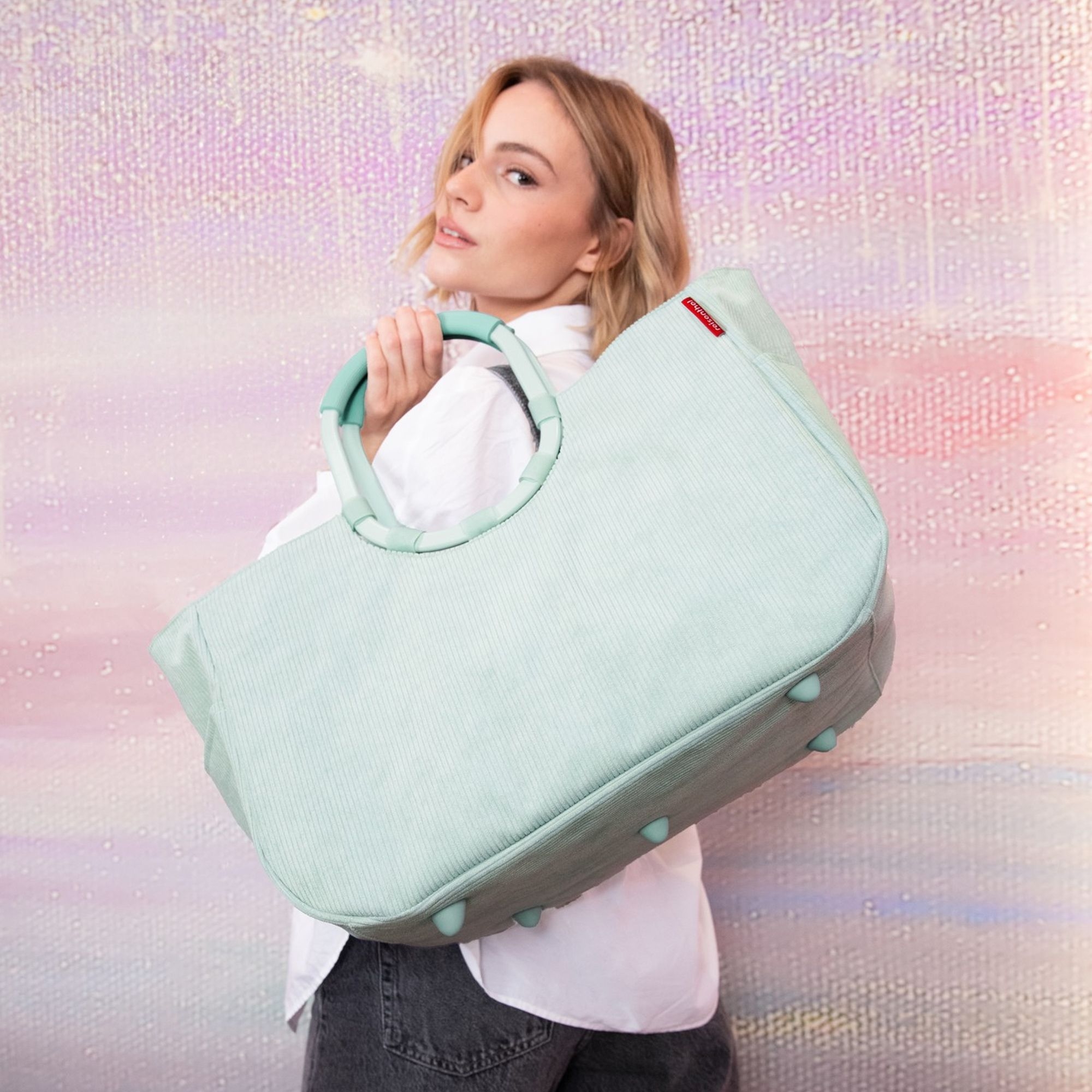 reisenthel - loopshopper L - frame cord mint reisenthel - loopshopper L - frame cord mint