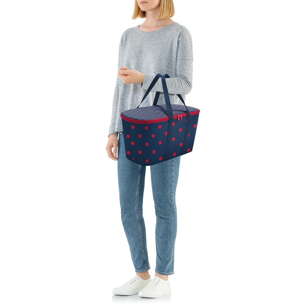reisenthel - coolerbag - mixed dots red