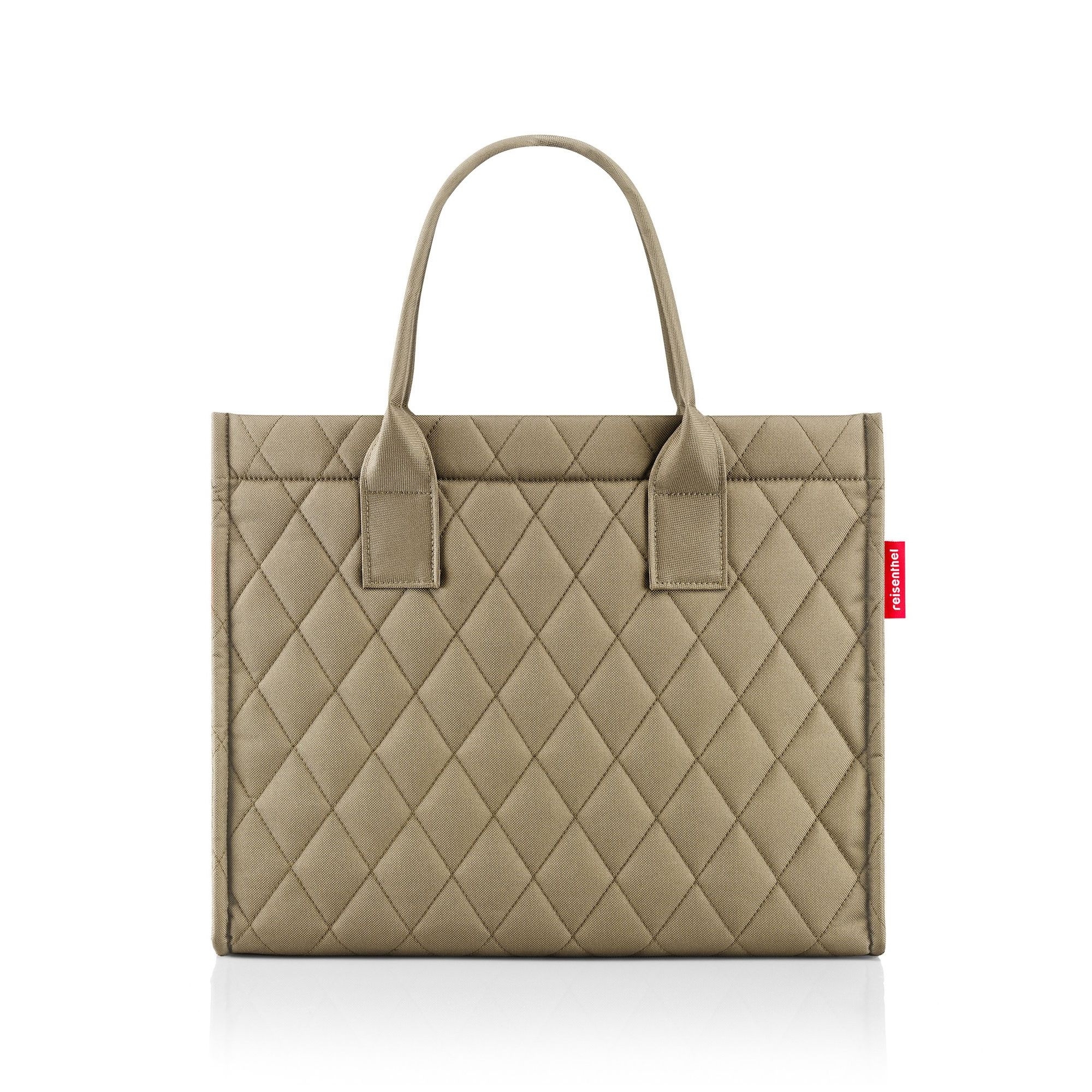 reisenthel - daily shopper - rhombus olive