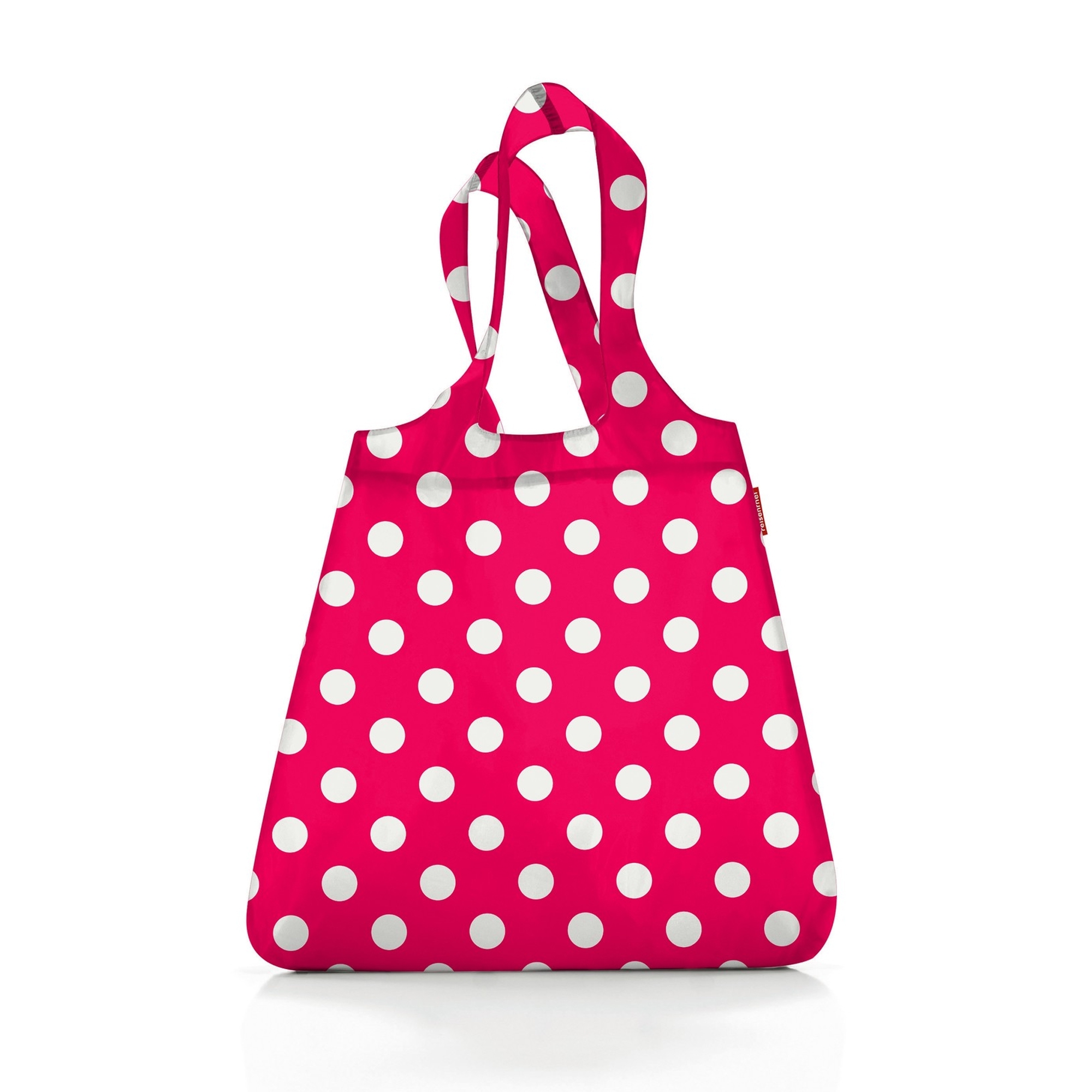 reisenthel - mini maxi shopper - dots white pink