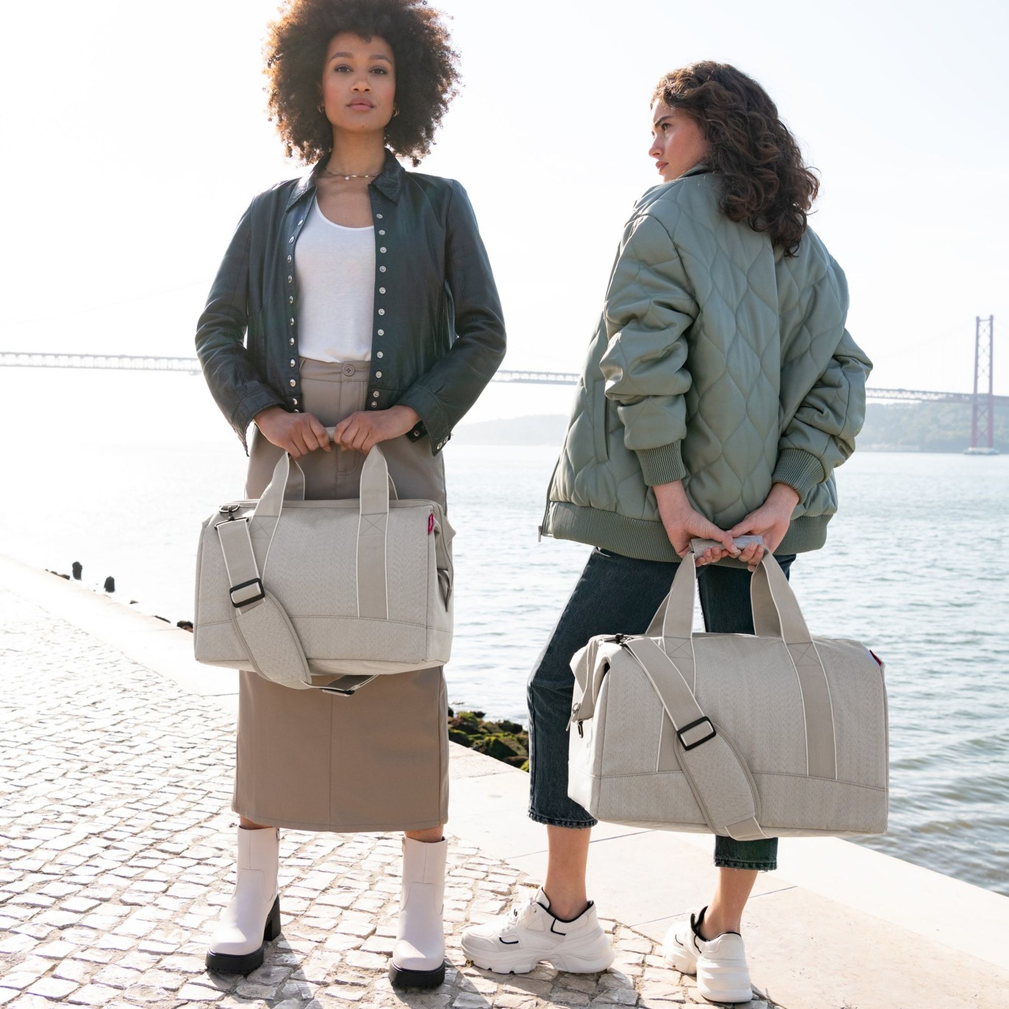 reisenthel - allrounder L - herringbone sand reisenthel - allrounder L - herringbone sand