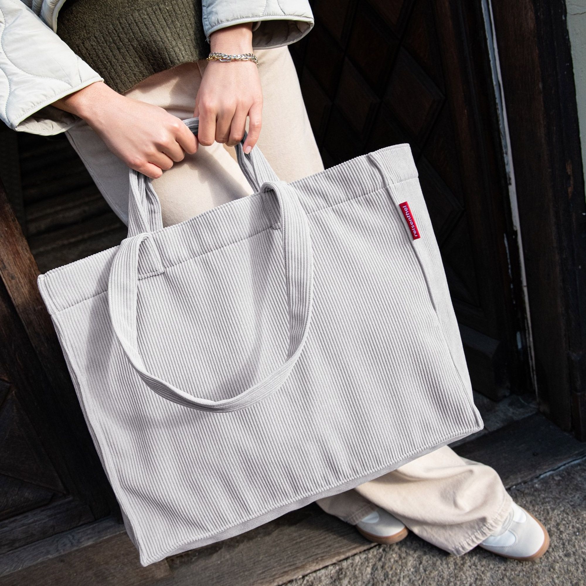 reisenthel - softshopper - cord grey