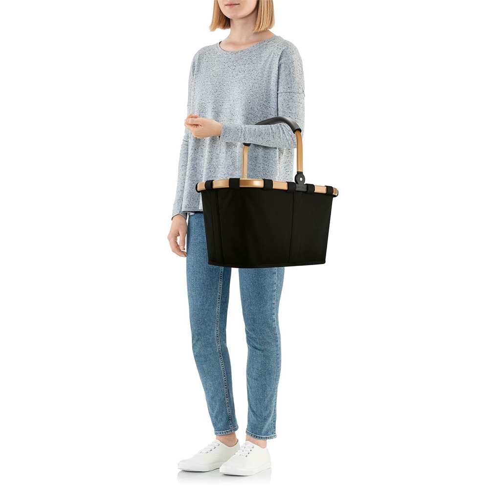 reisenthel - carrybag - frame gold/black reisenthel - carrybag - frame gold/black
