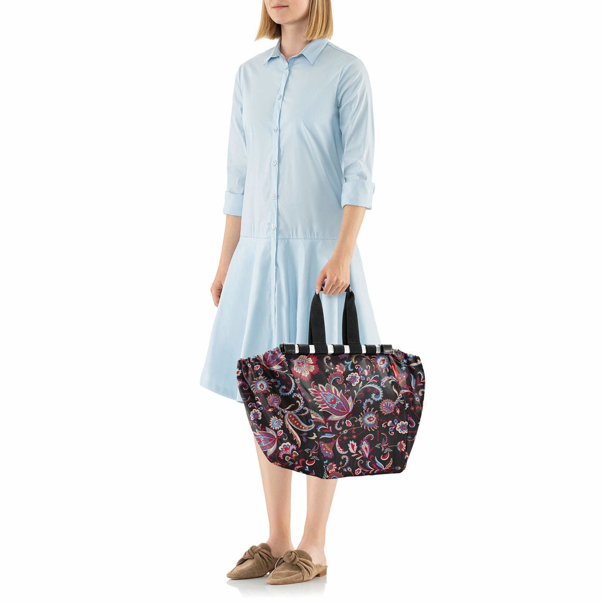 reisenthel - easyshoppingbag - paisley black