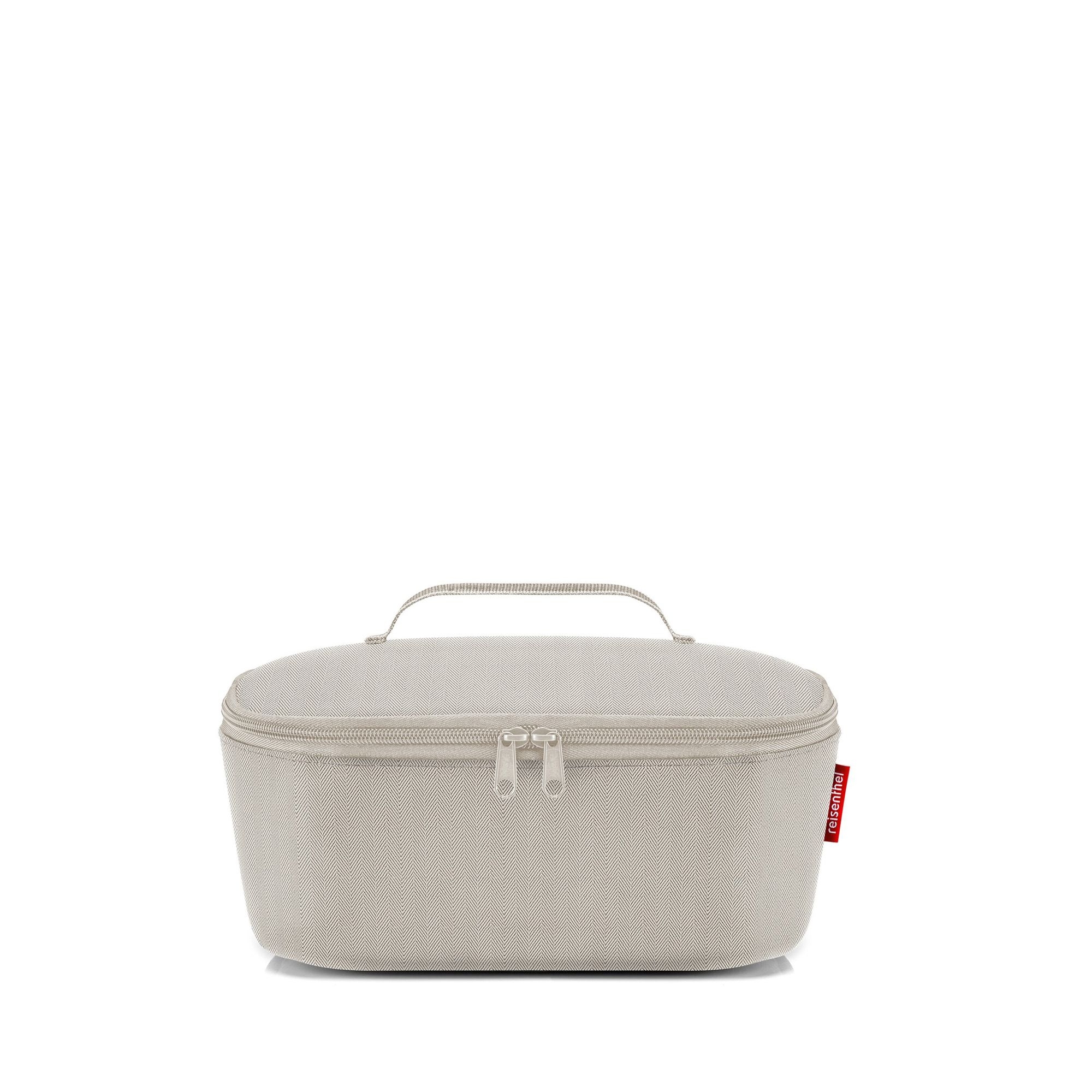 reisenthel - coolerbag M pocket - herringbone sand