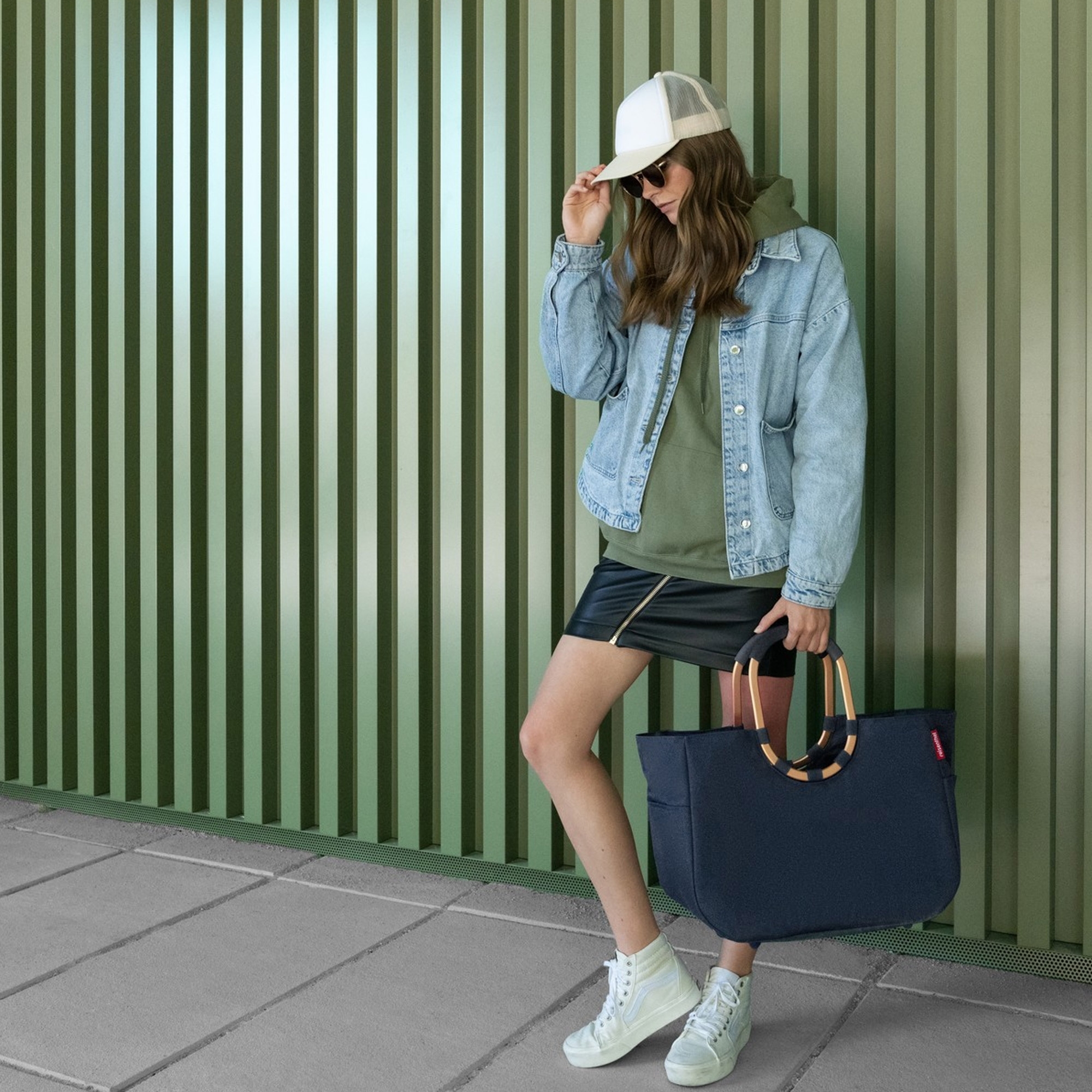 reisenthel - loopshopper L - midnight gold