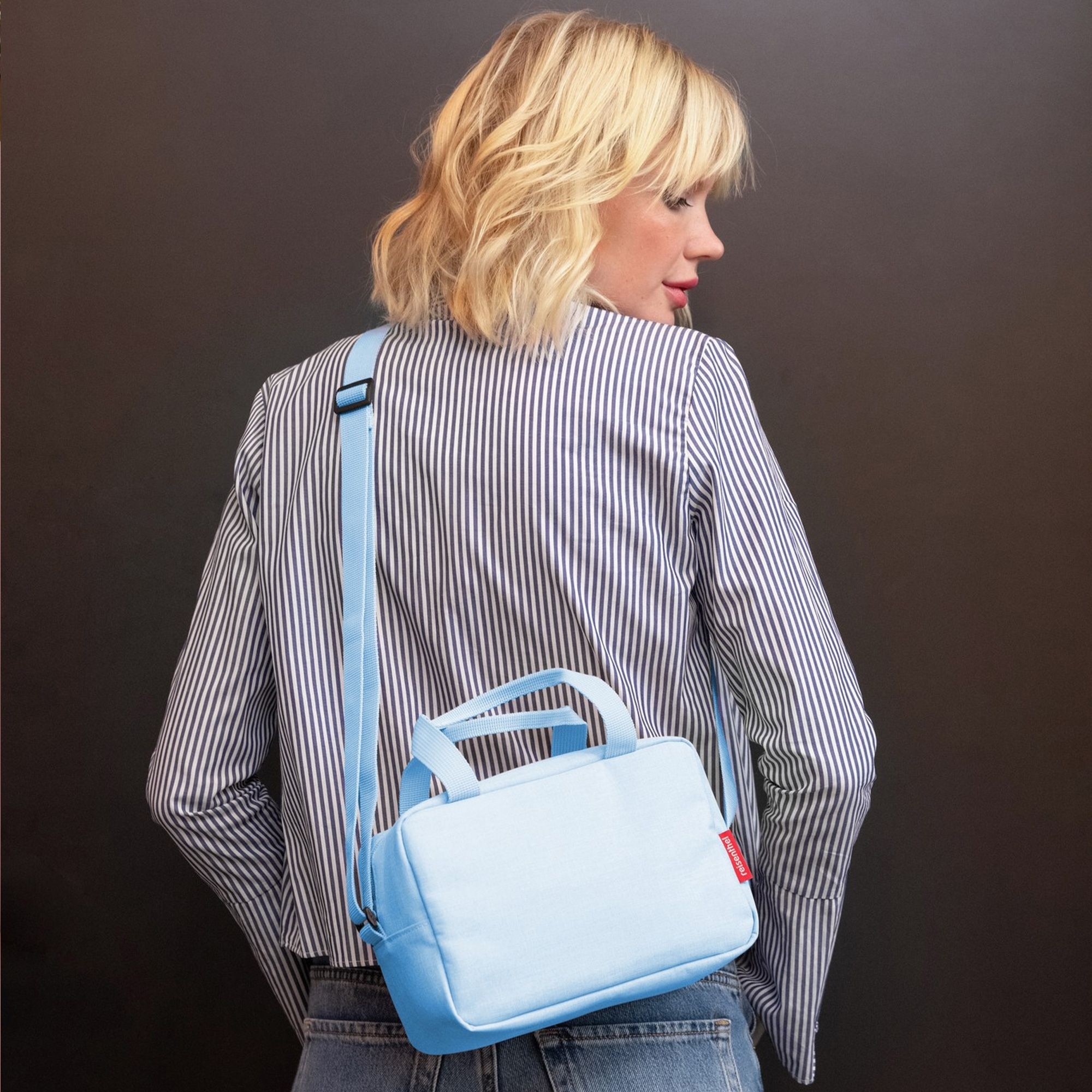 reisenthel - coolerbag to-go - twist powder blue