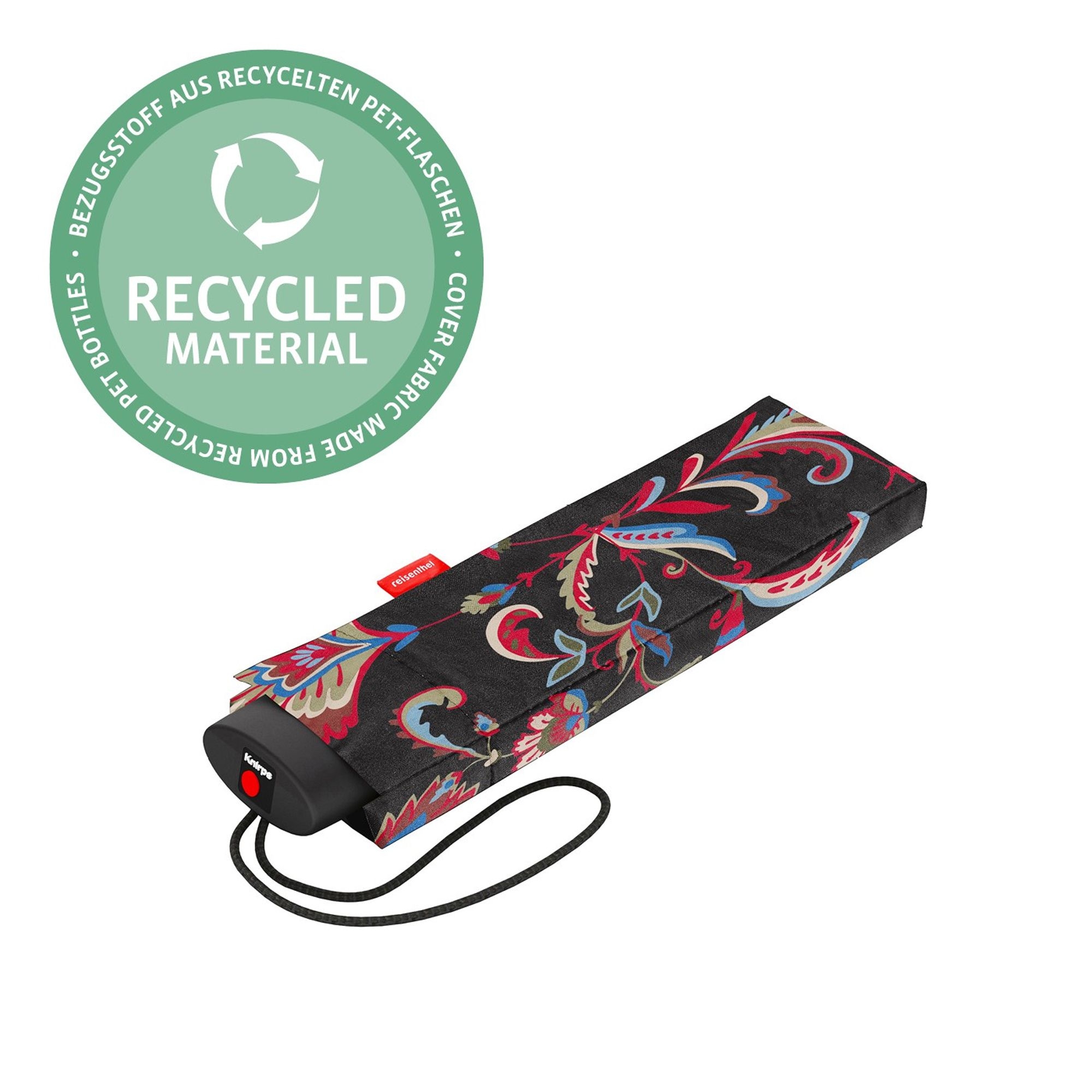 reisenthel - umbrella pocket mini - paisley black