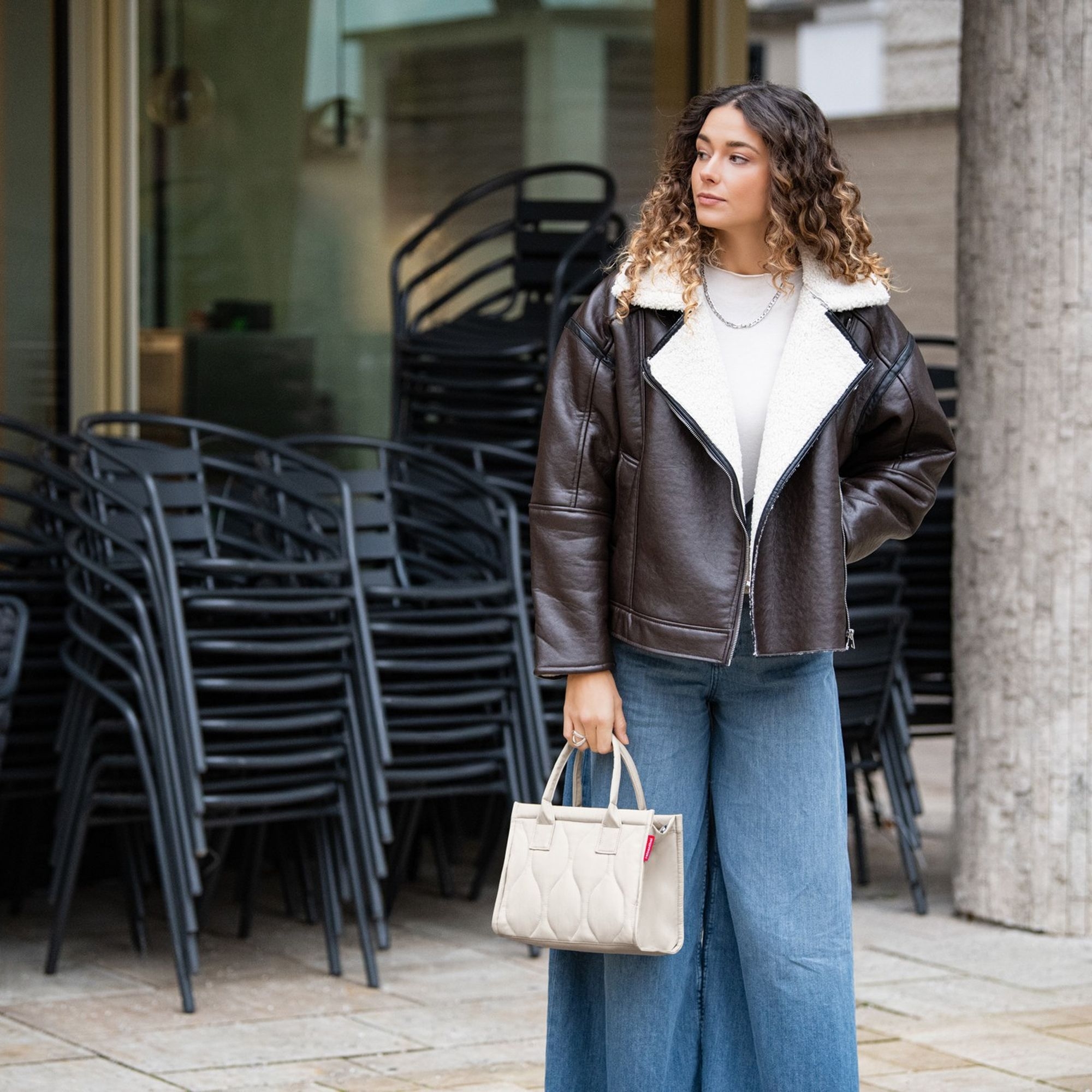 reisenthel - daily shopper XS - puffer stone