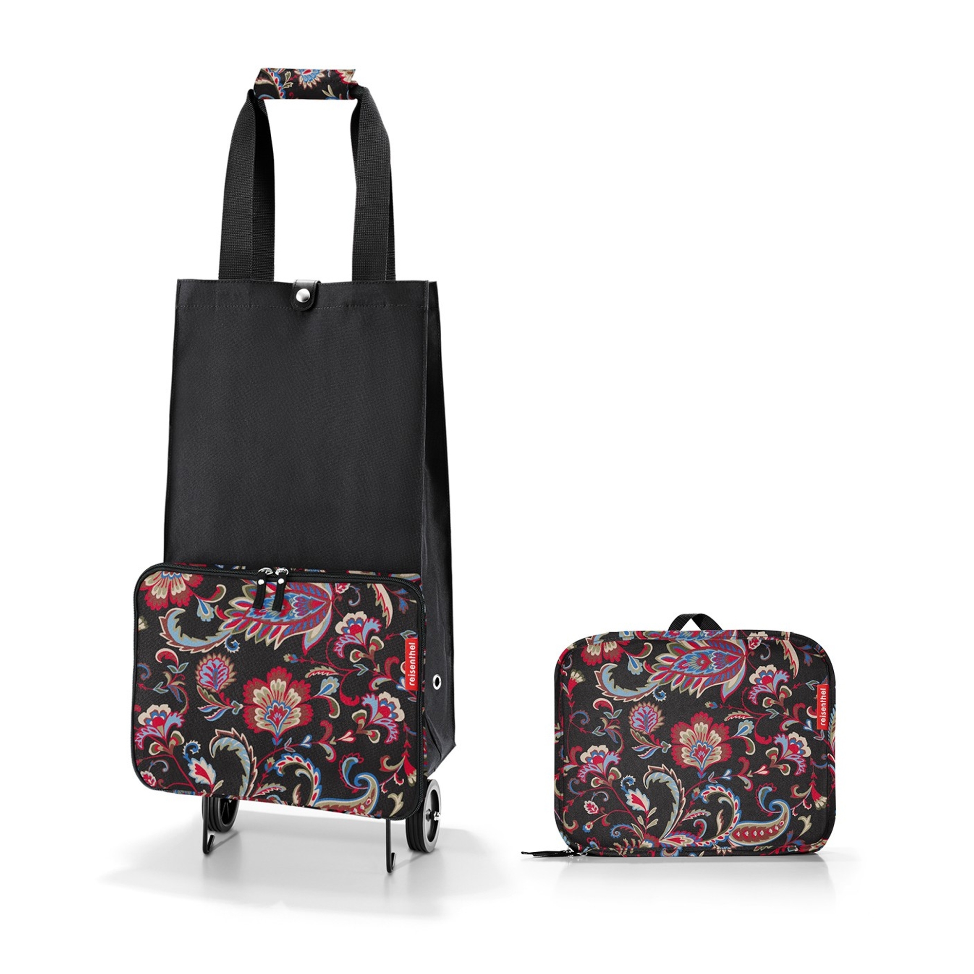 reisenthel - foldabletrolley - paisley black