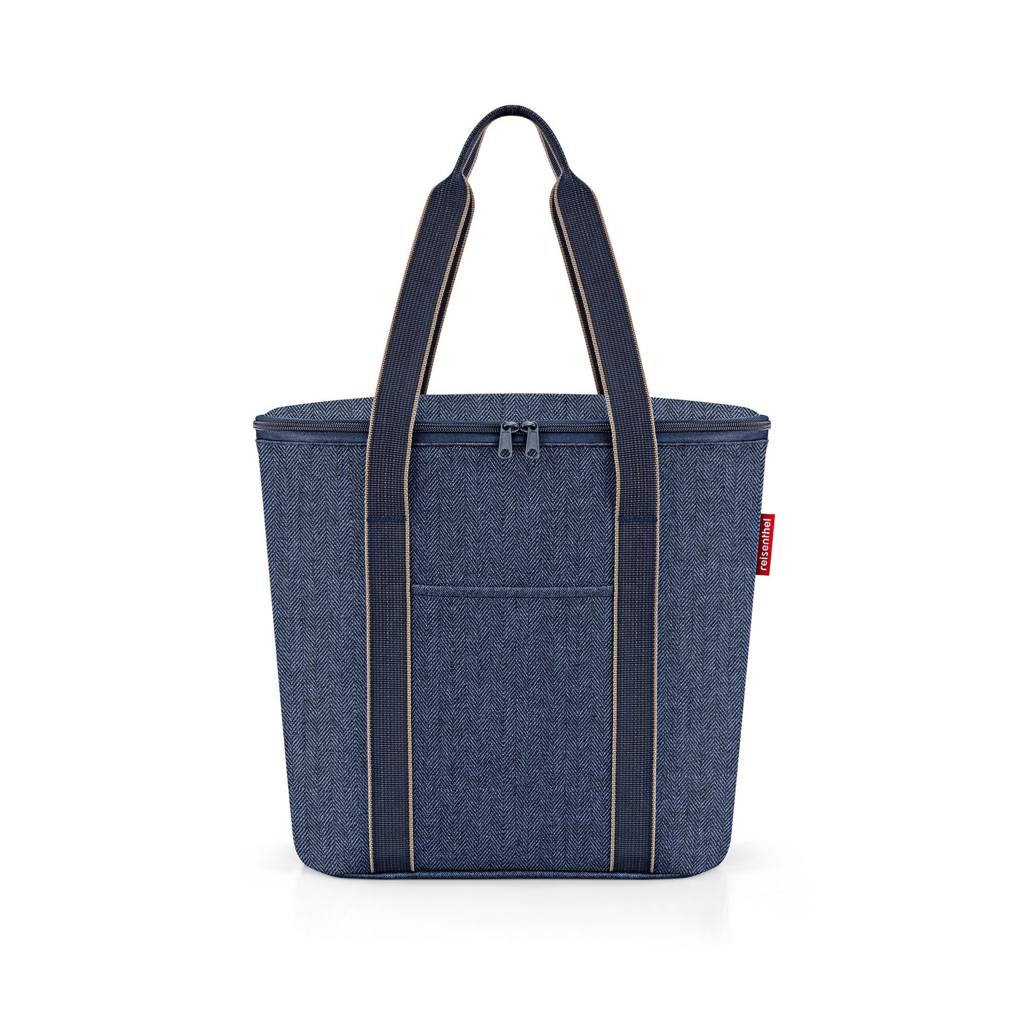 reisenthel - thermoshopper -herringbone dark blue
