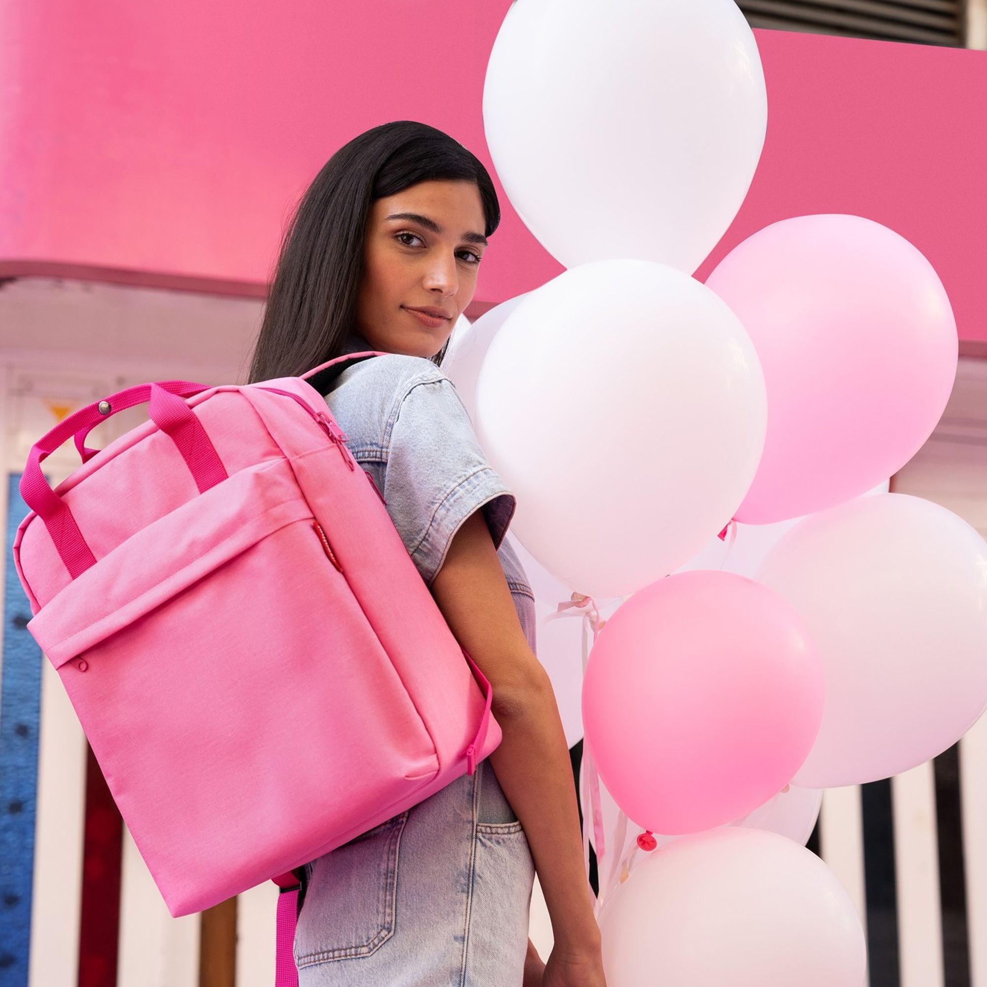 reisenthel - allday backpack m - twist pink reisenthel - allday backpack m - twist pink