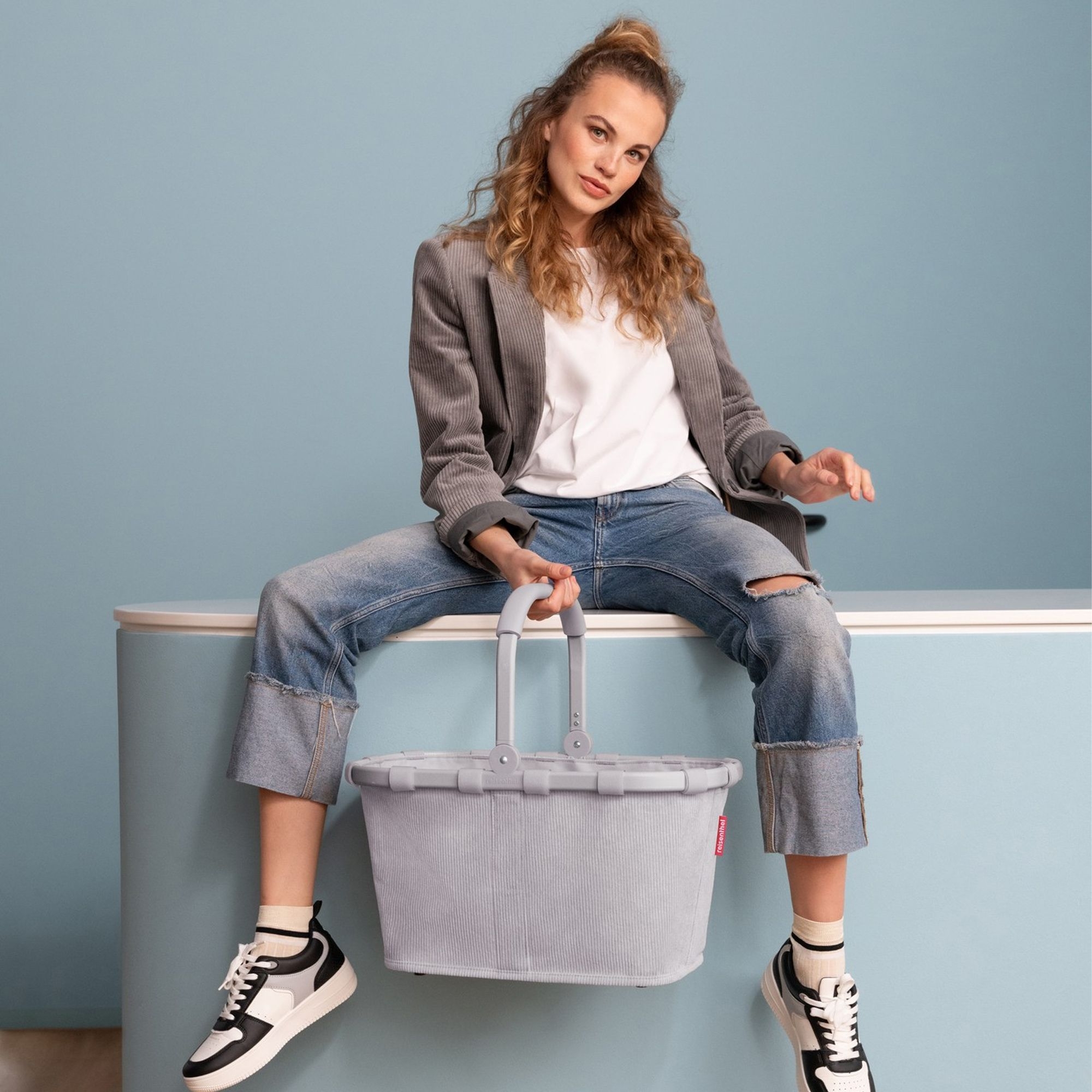 reisenthel - carrybag - cord grey