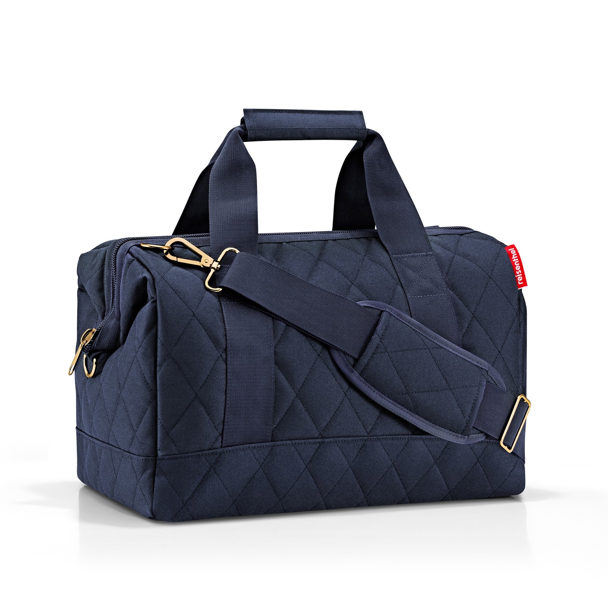 reisenthel - allrounder M - rhombus midnight gold