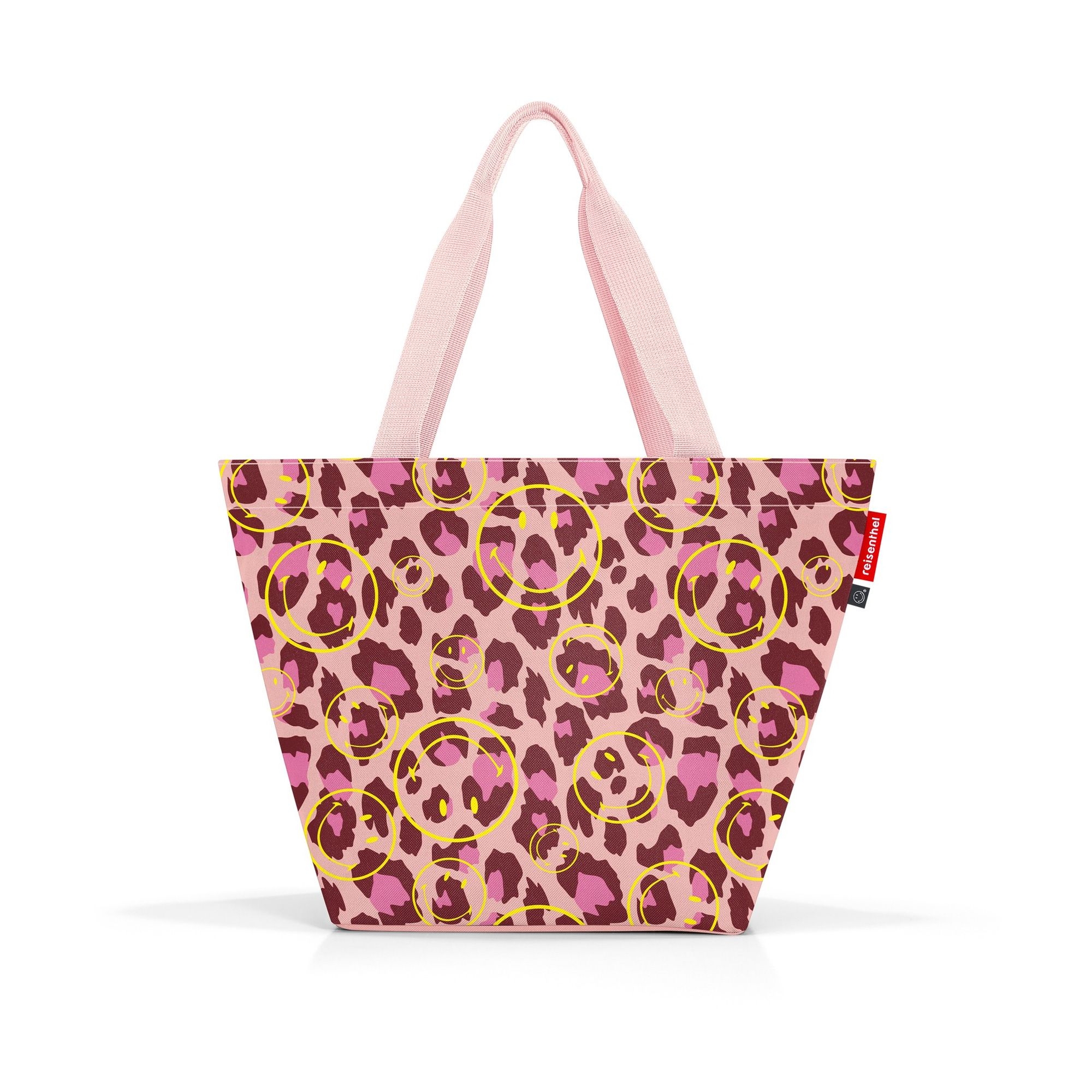 reisenthel - shopper M - smiley® leo blush