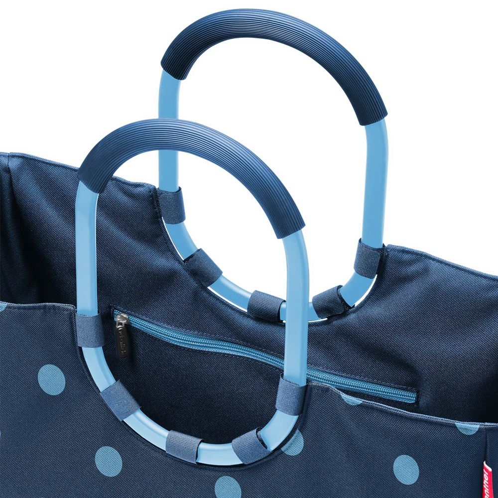 reisenthel - loopshopper L - frame mixed dots blue