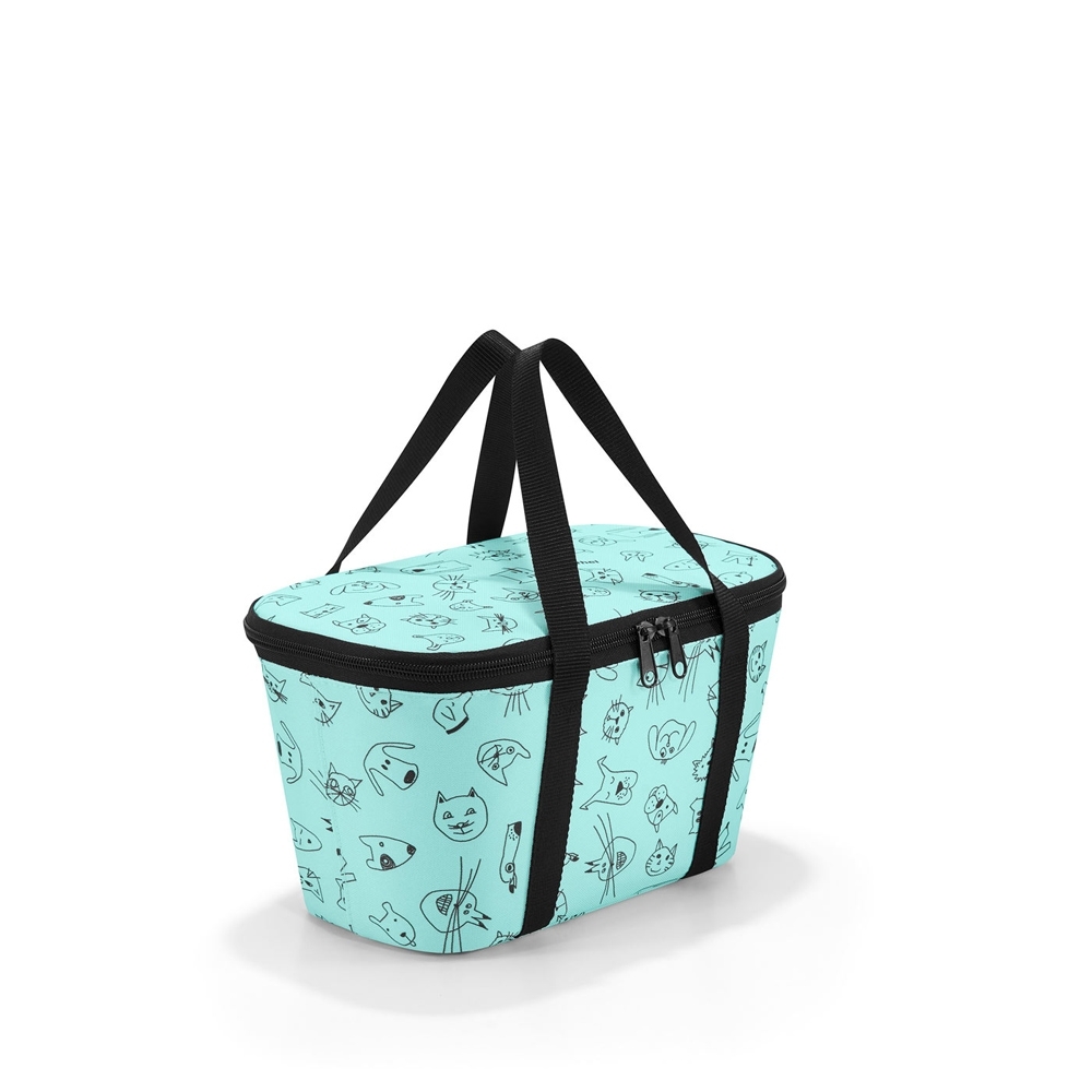 reisenthel - coolerbag XS - cats and dogs mint