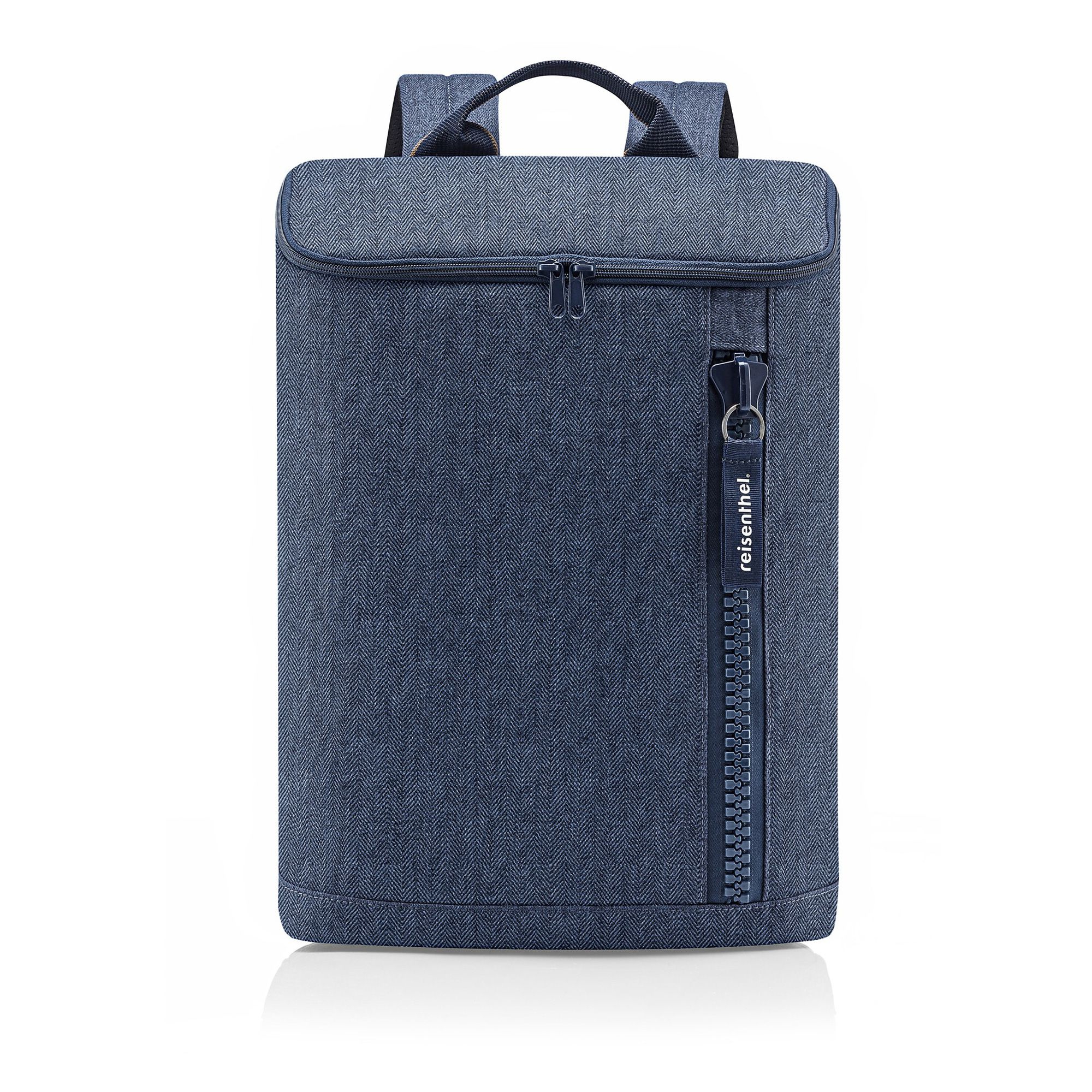 reisenthel - overnighter-backpack M - herringbone dark blue