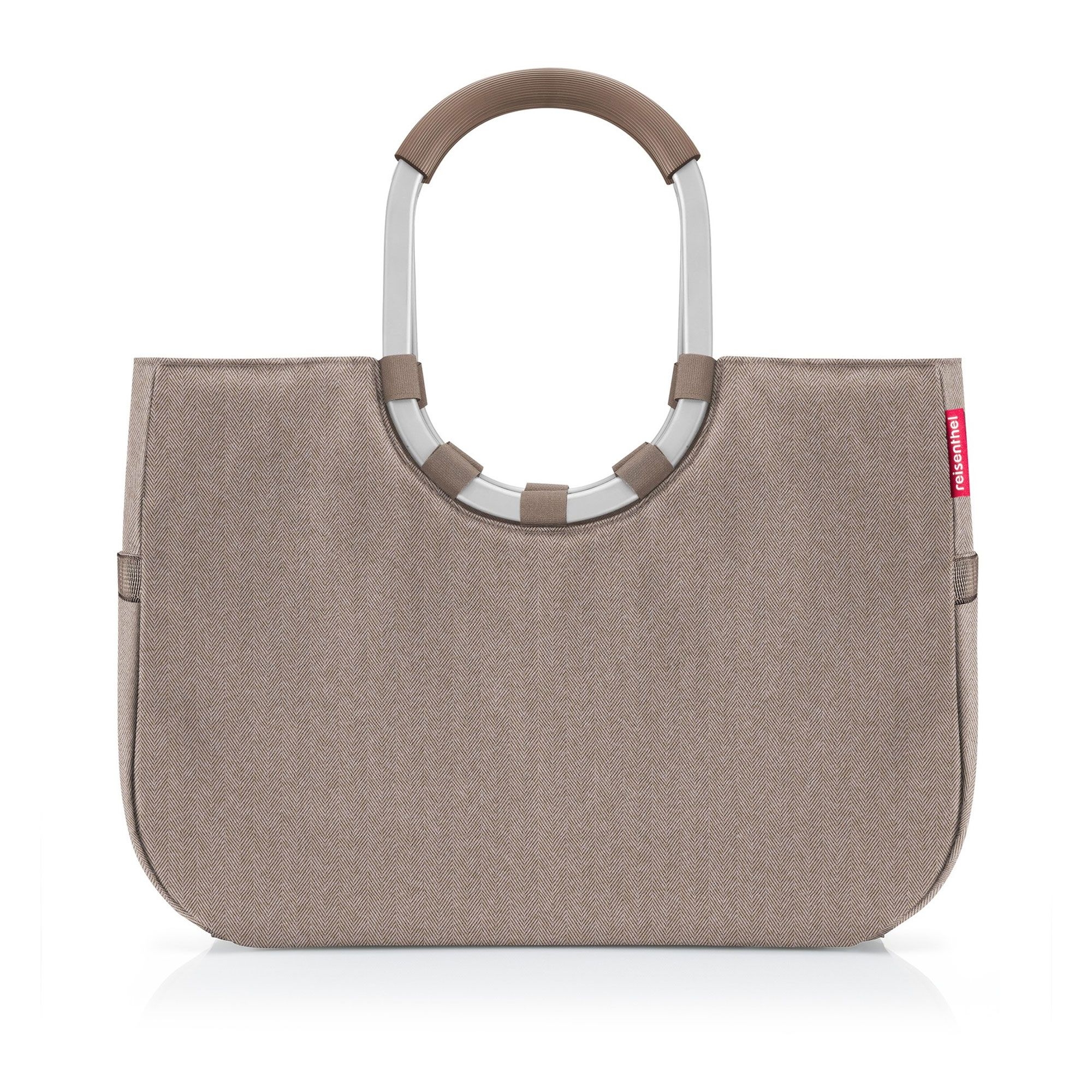 reisenthel - loopshopper L - herringbone mokka