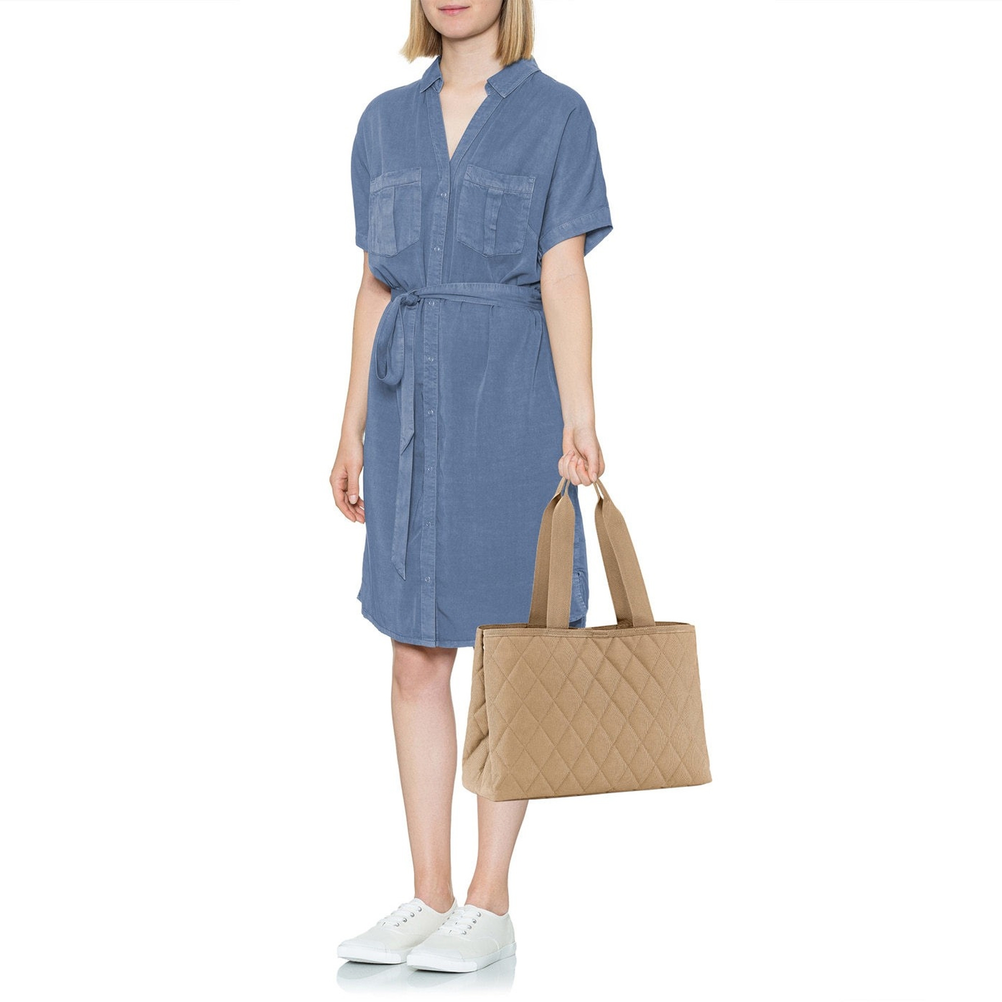 reisenthel - classic shopper L - rhombus ginger