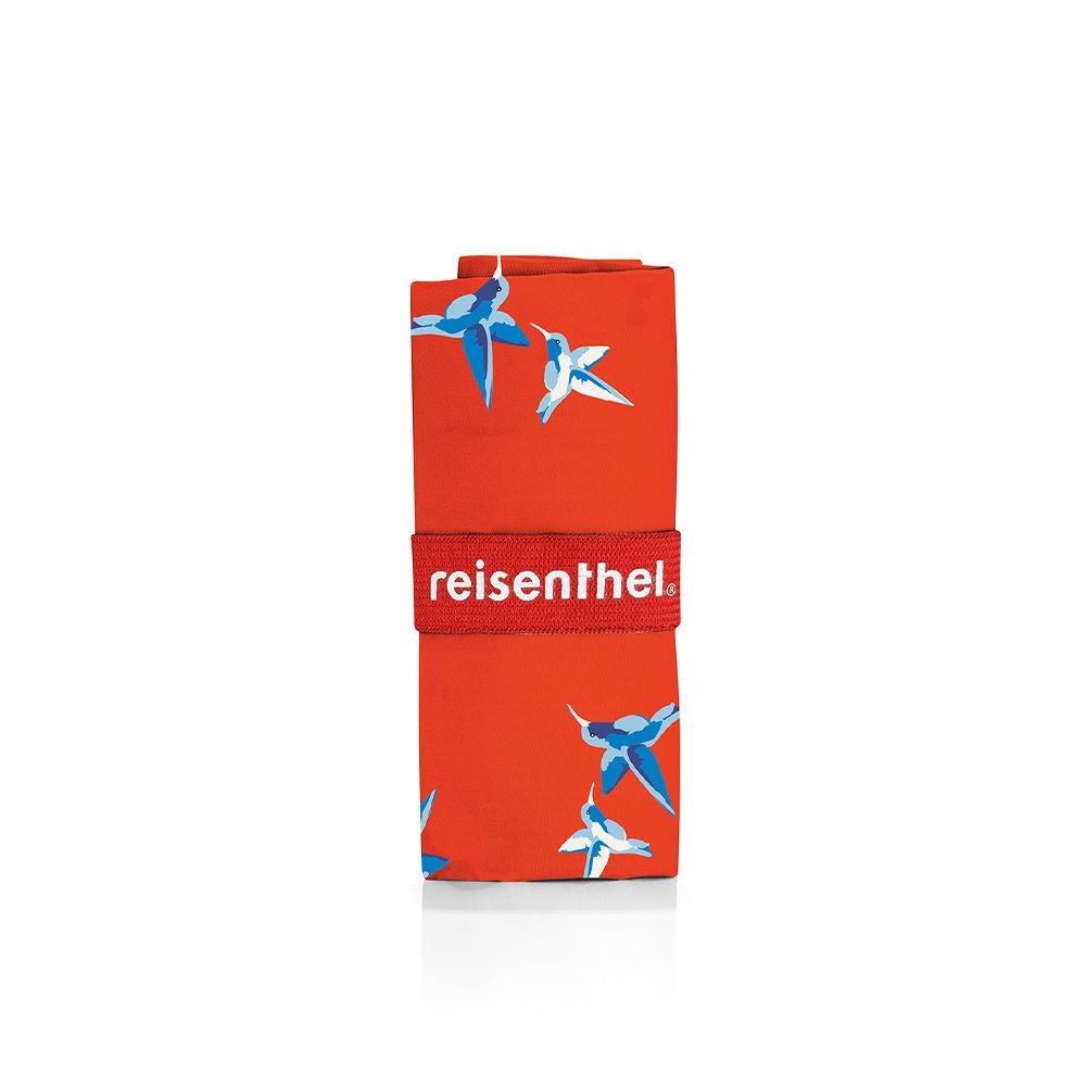 reisenthel - mini maxi shopper - collection #17 spring vogel rot