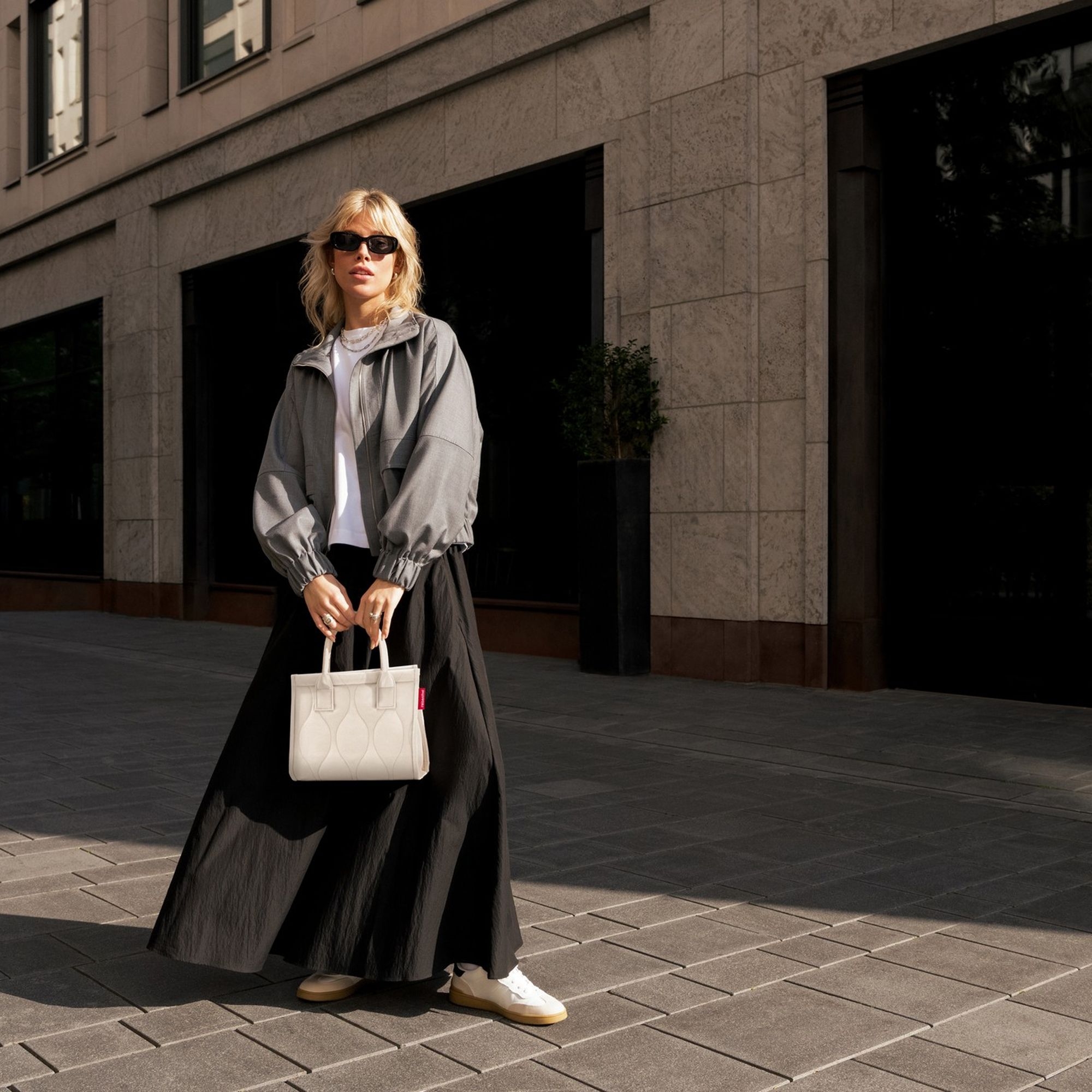 reisenthel - daily shopper XS - puffer stone