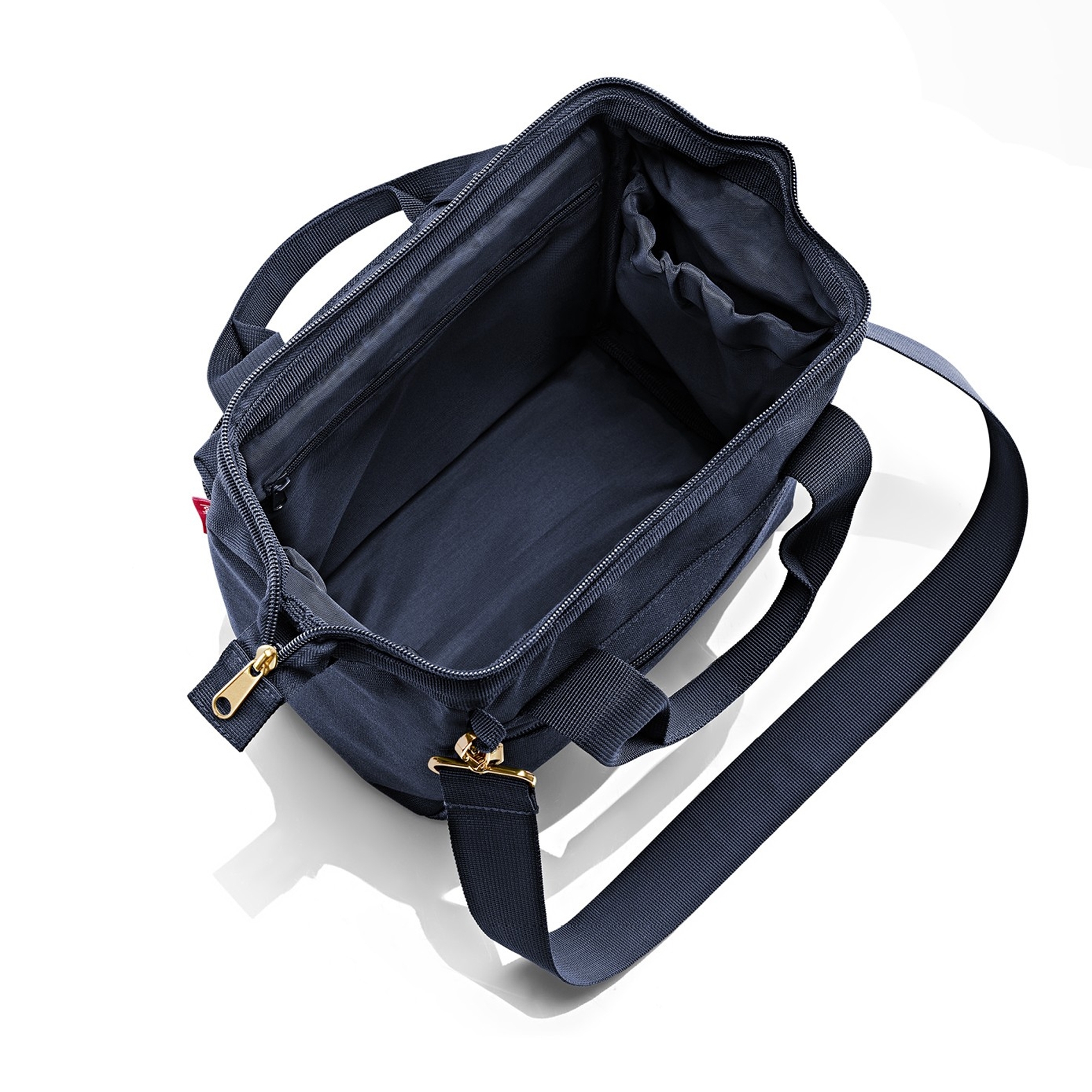 reisenthel - allrounder cross - rhombus midnight gold