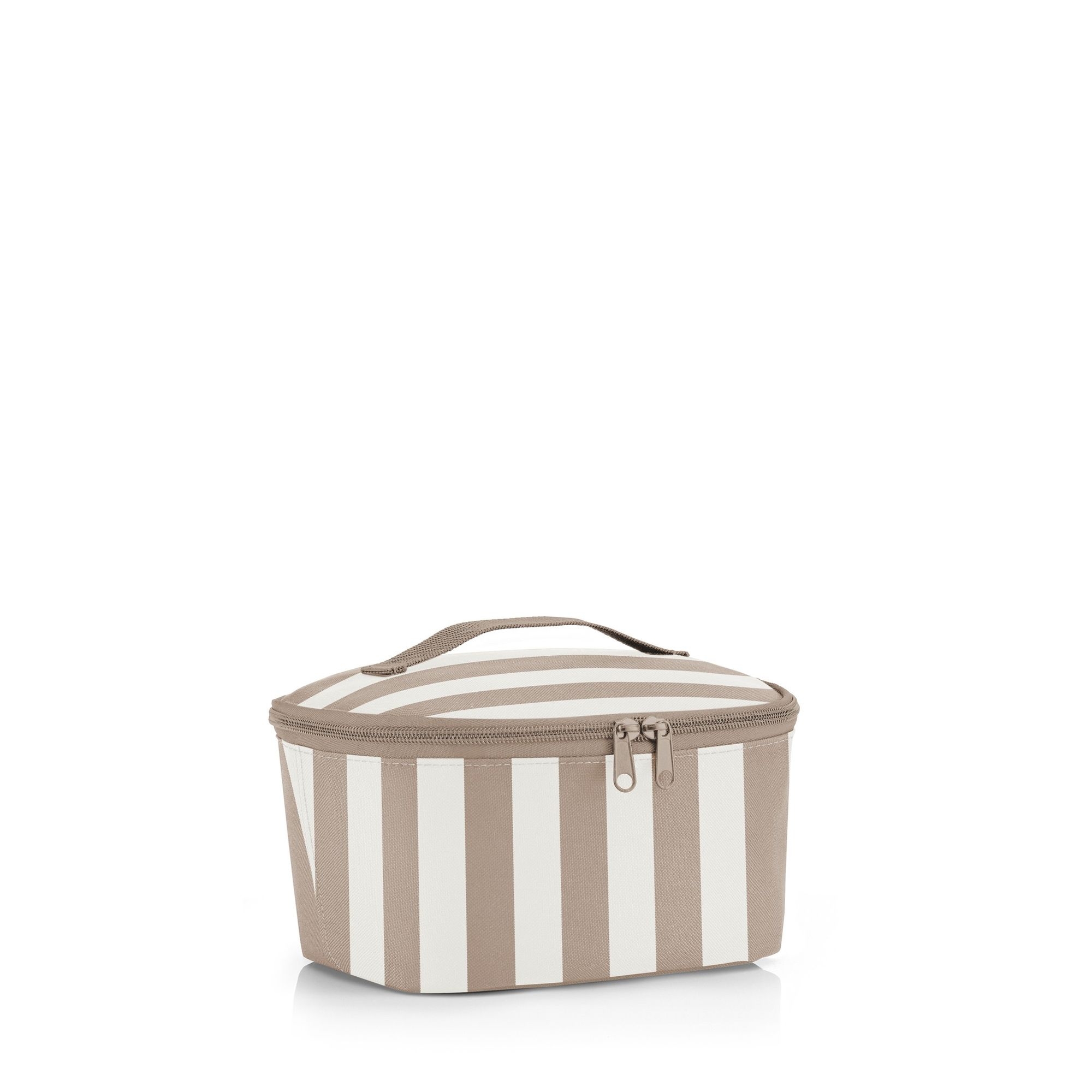 reisenthel - coolerbag S pocket - summerstripes coffee
