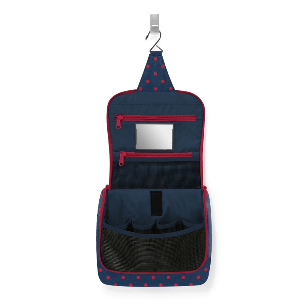 reisenthel - toiletbag - mixed dots red