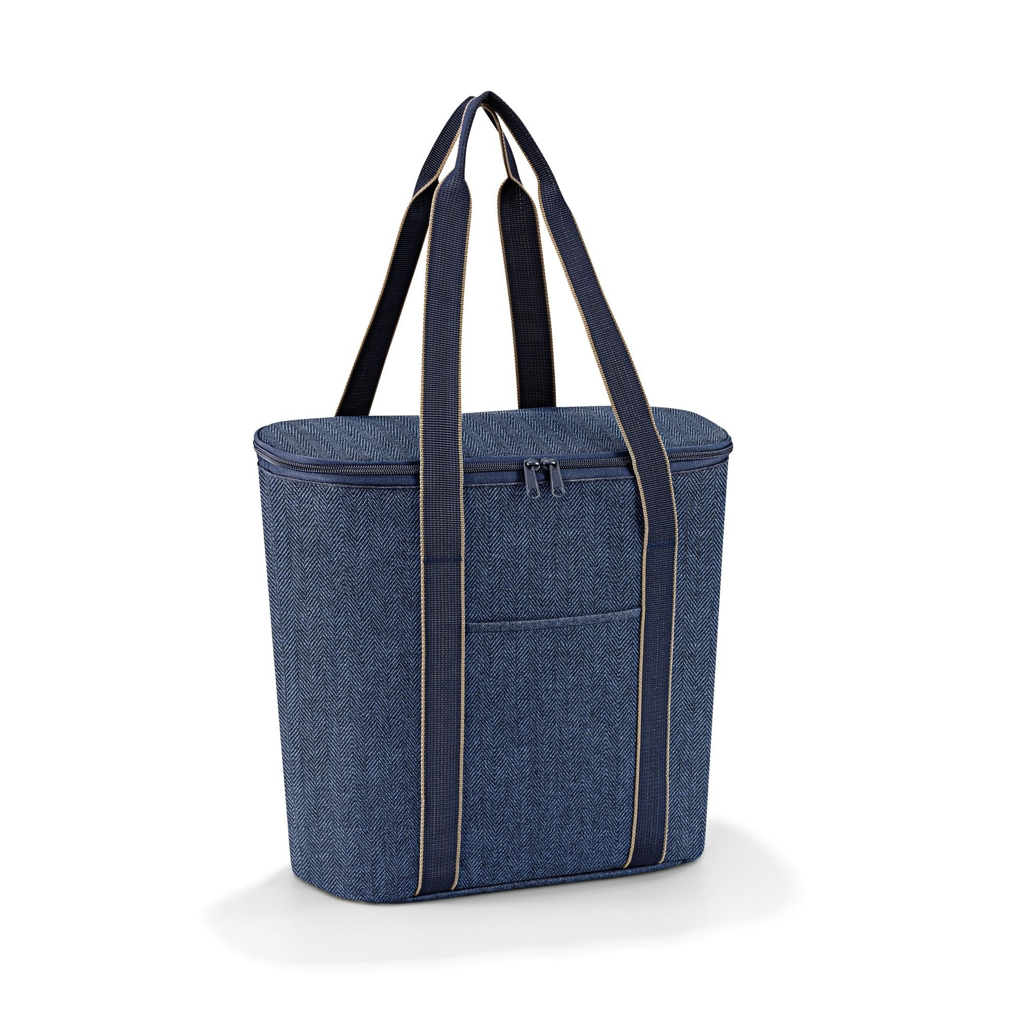 reisenthel - thermoshopper -herringbone dark blue