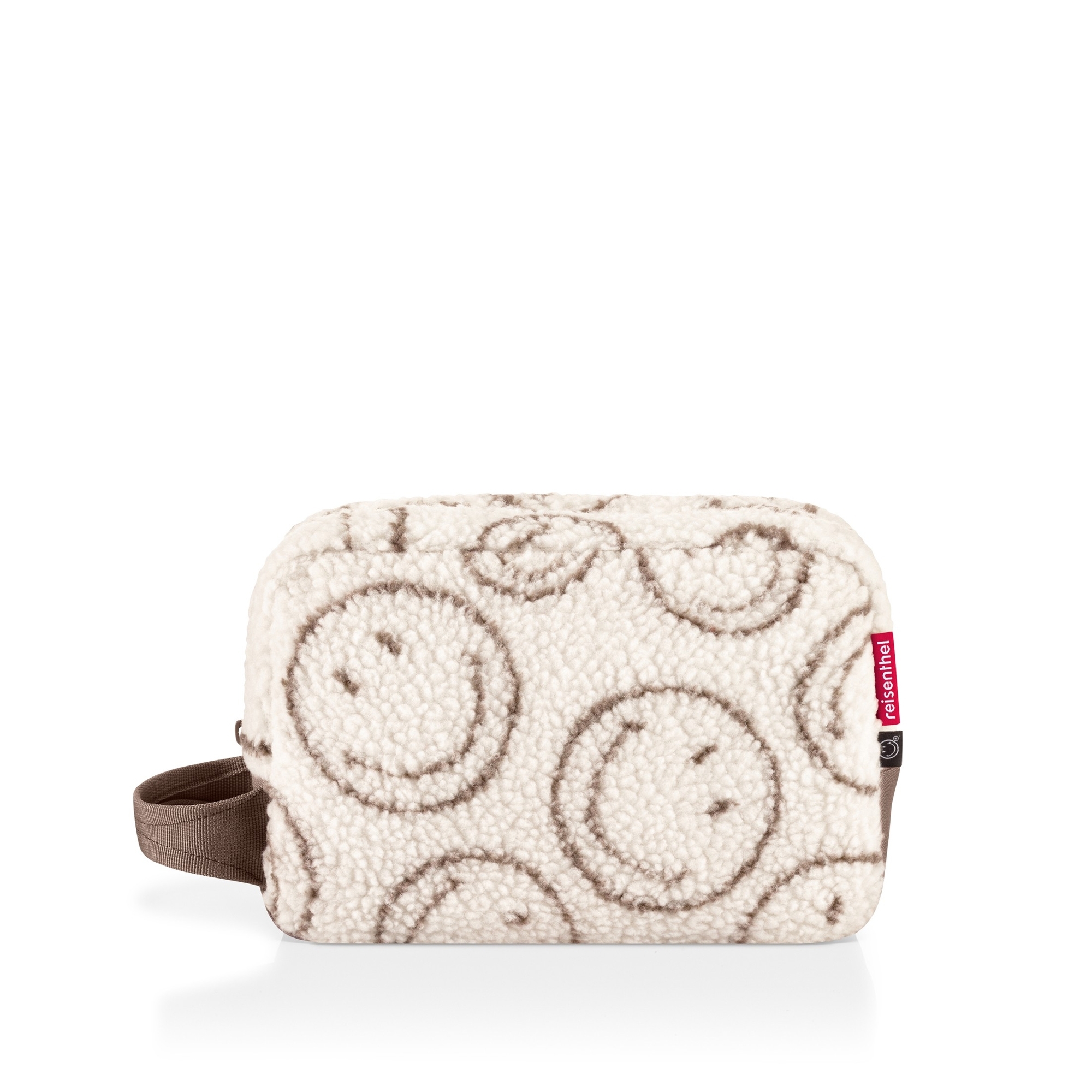 reisenthel - cosmeticpouch M - smiley ® teddy chocolate