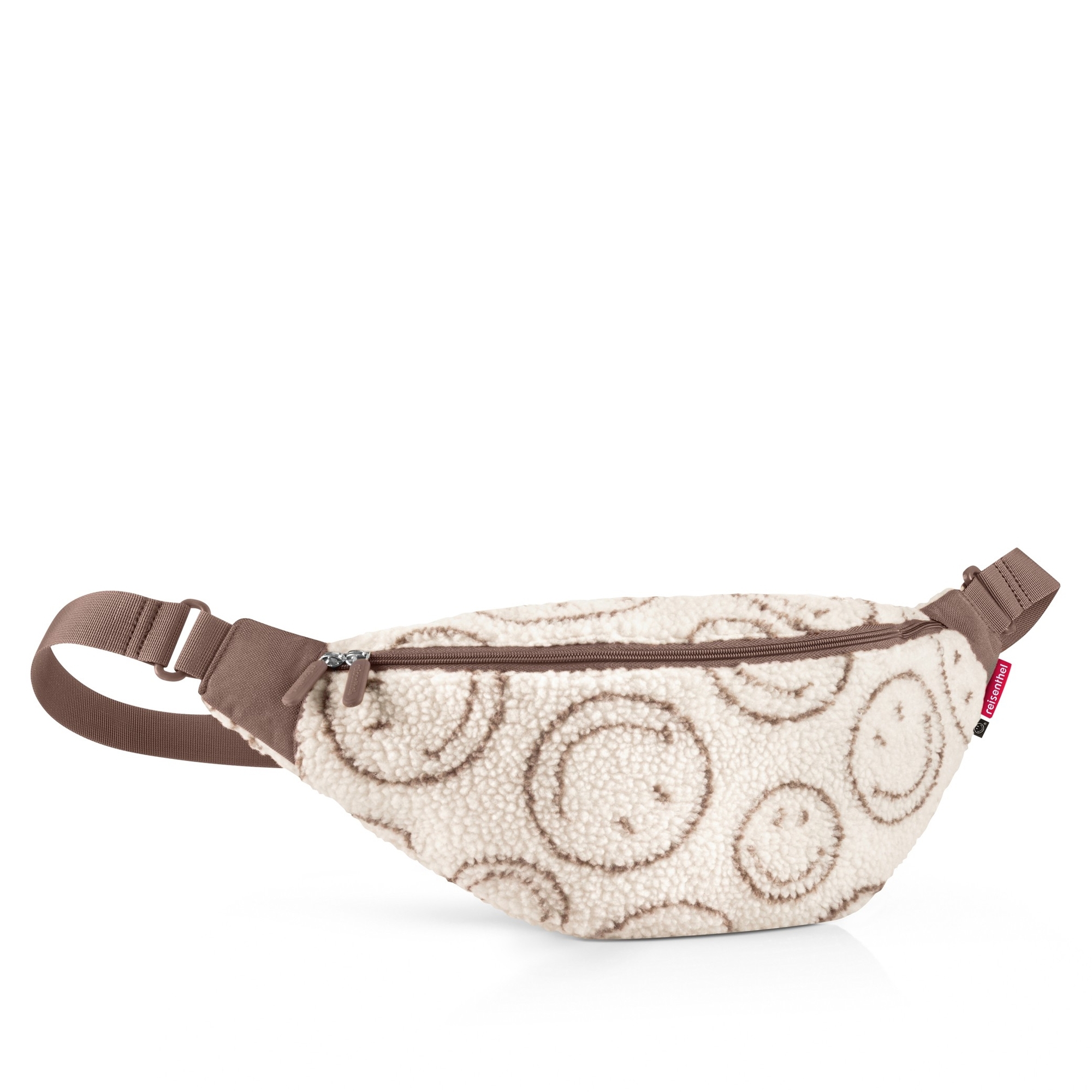 reisenthel - city beltbag - smiley ® teddy chocolate
