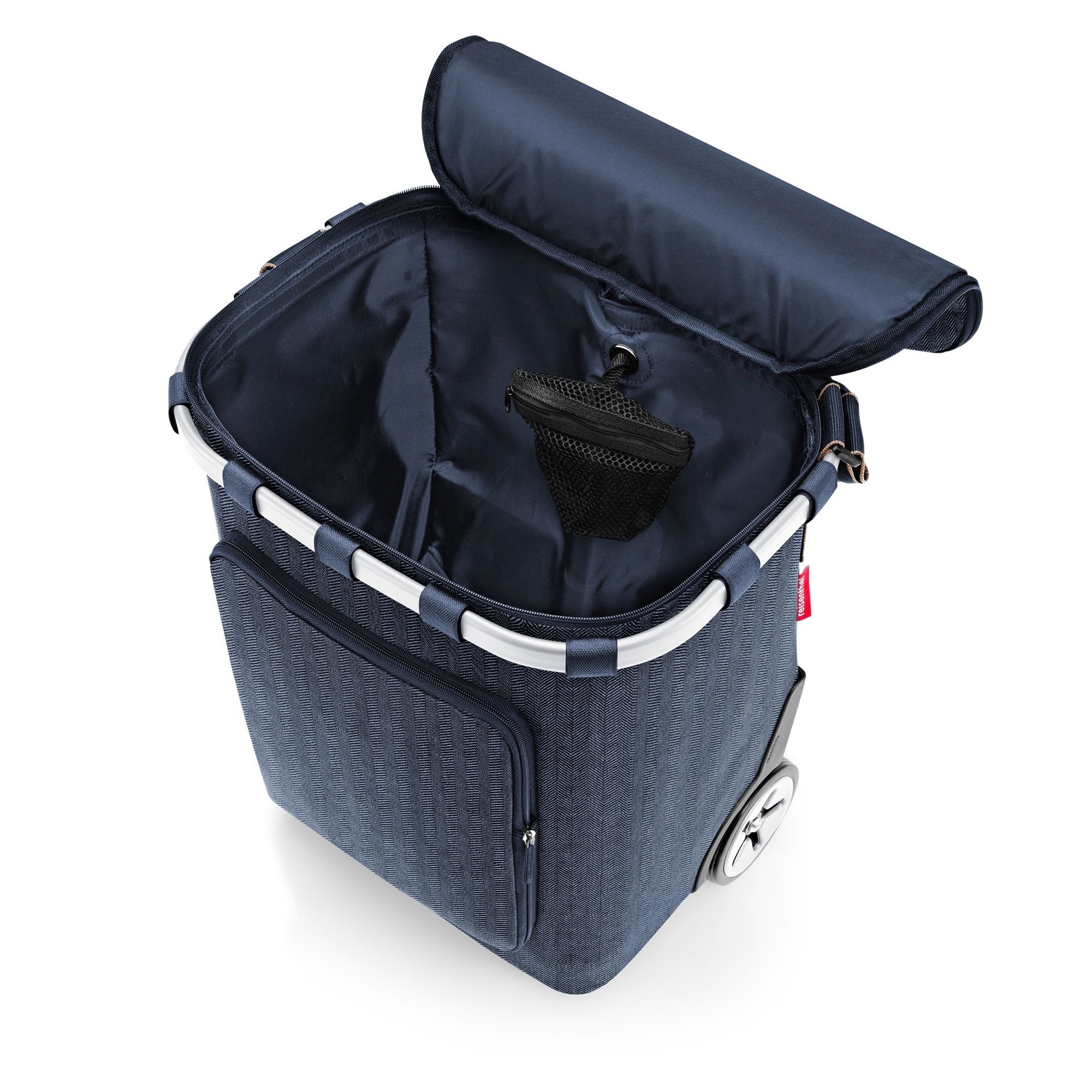 reisenthel - carrycruiser plus - herringbone dark blue reisenthel - carrycruiser plus - herringbone dark blue
