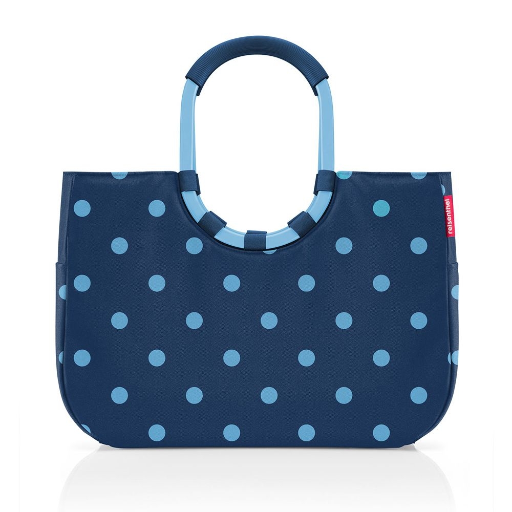 reisenthel - loopshopper L - frame mixed dots blue